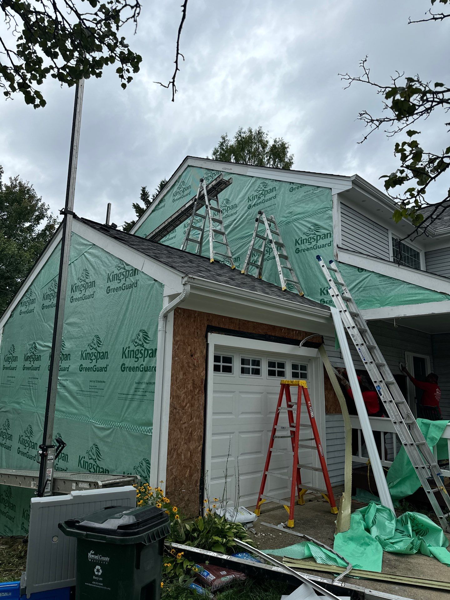 New Prodigy siding with One-piece insulated siding system & Exterior painting   by Alpha Design Services