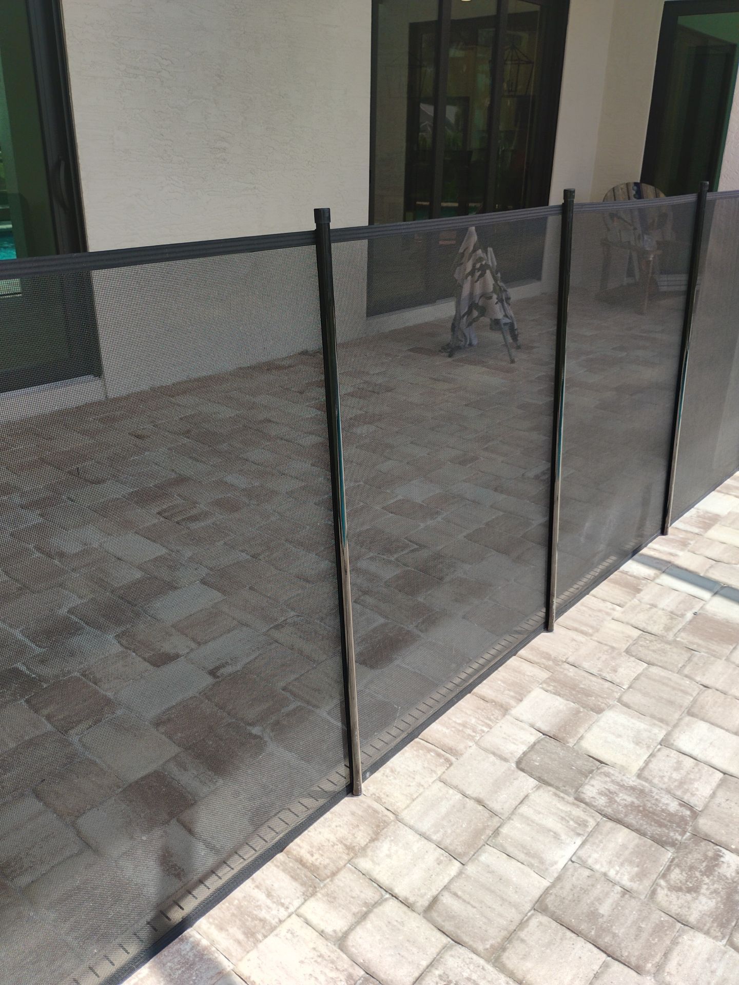 Vinyl Privacy Fencing and Aluminum Pool Security Installation in Port Charlotte by True Fence LLC