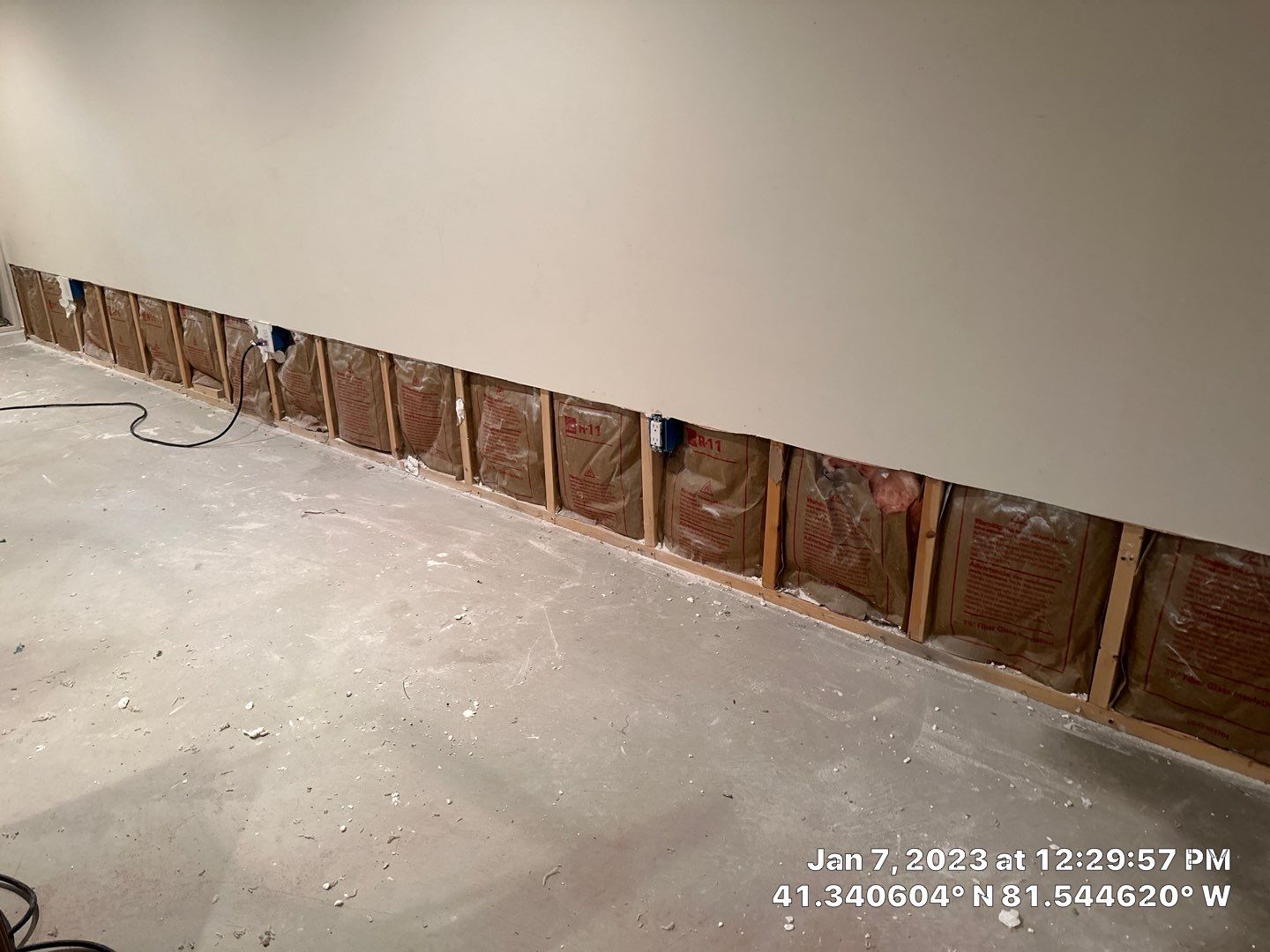 Pipe Burst Emergency Mitigation Demo and Dry Down by Absolute Roofing and Construction