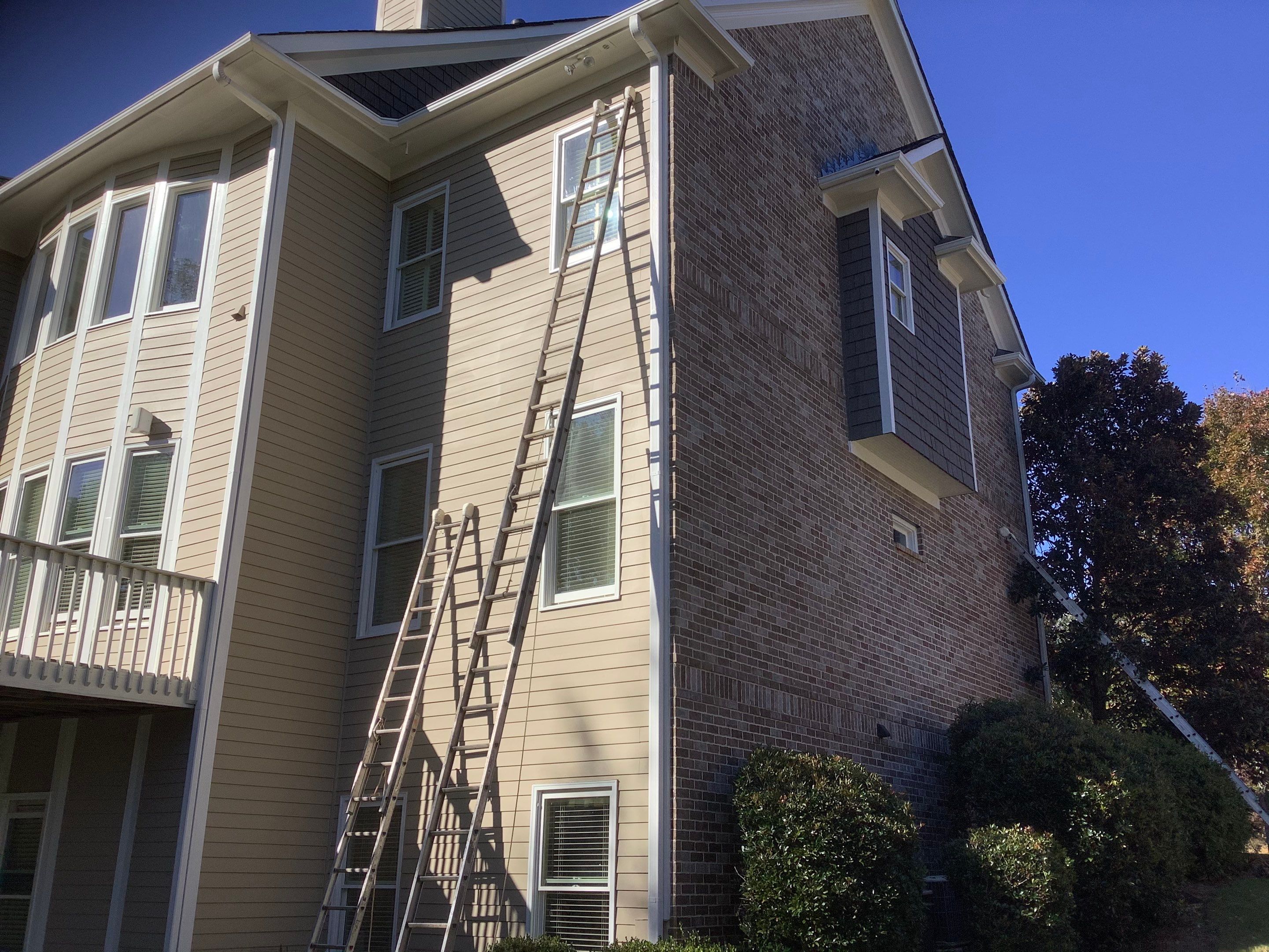 Exterior Painting and Trim Restoration for Marietta Residence by Swift Home Renovations