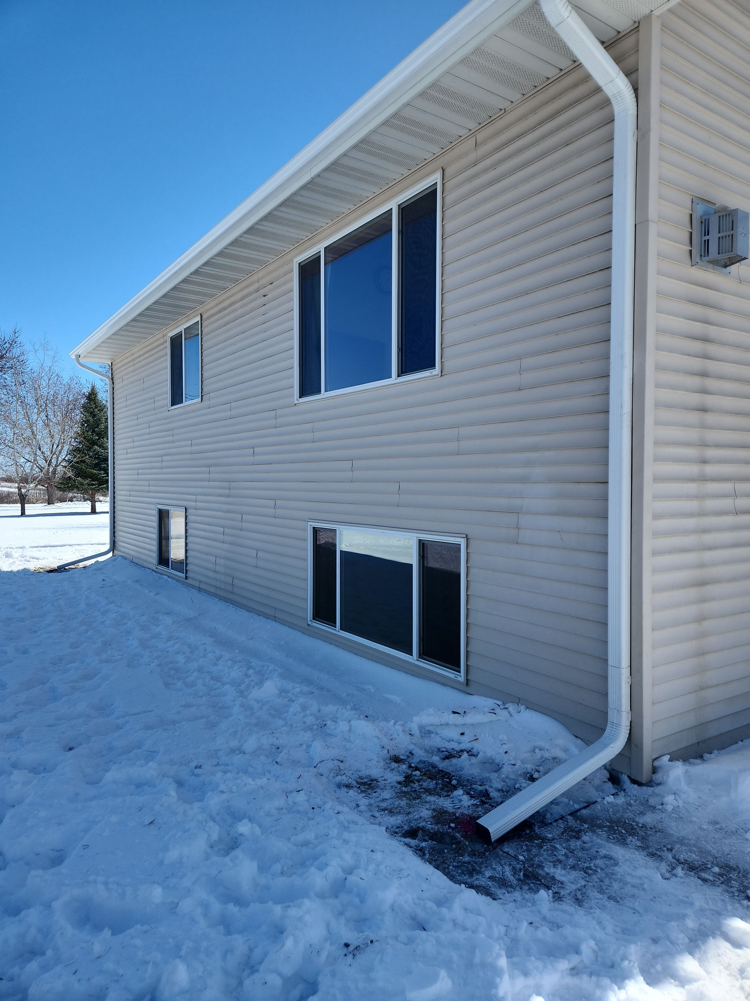 5" Gutters in Spicer by Next Level Seamless Gutters / Exteriors Inc.
