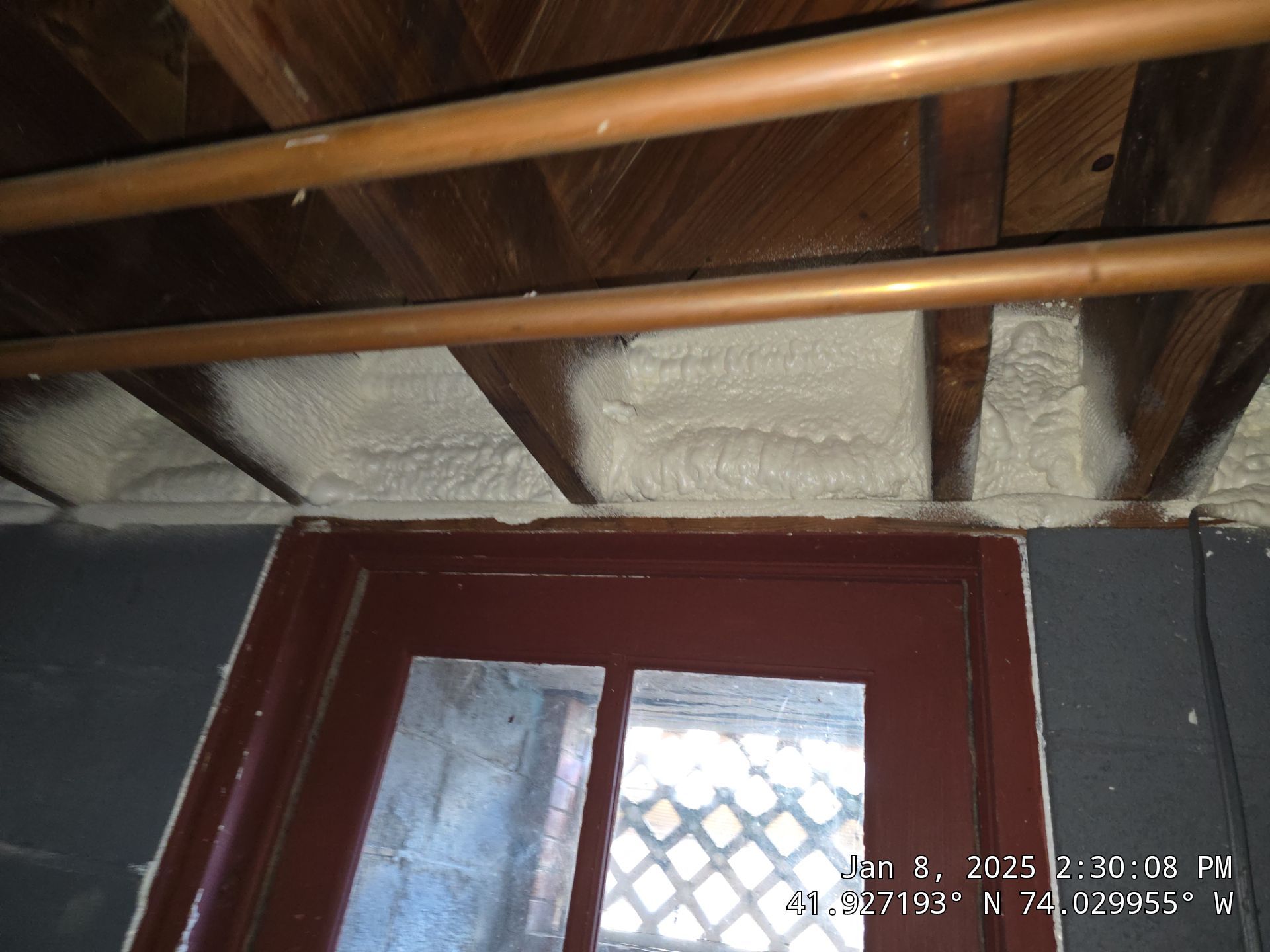 Attic Insulation using Closed Cell Spray Foam by NYS Foam & Energy
