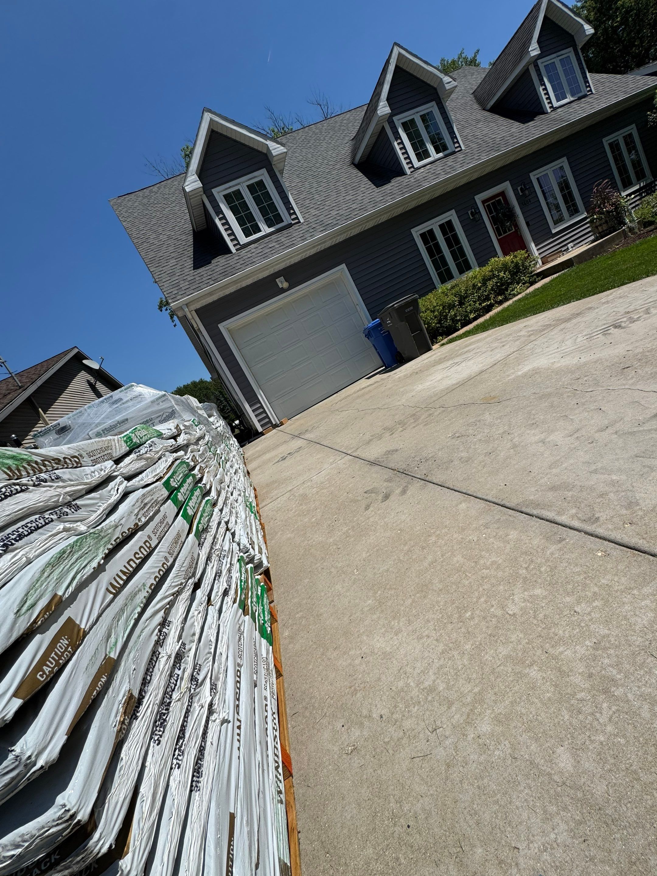 Project in Monona by Frontline Exteriors & Construction LLC