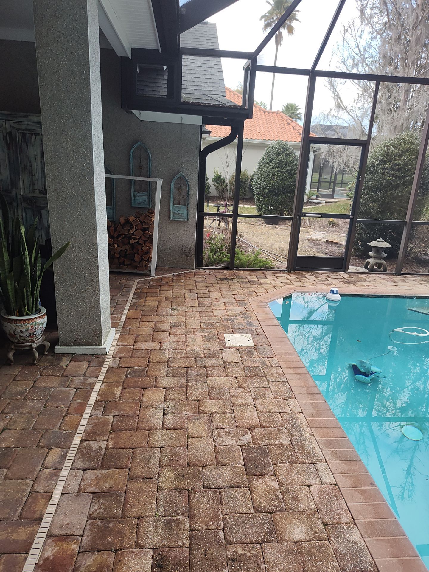 Pavers using Concrete Sealant by DuraSeal