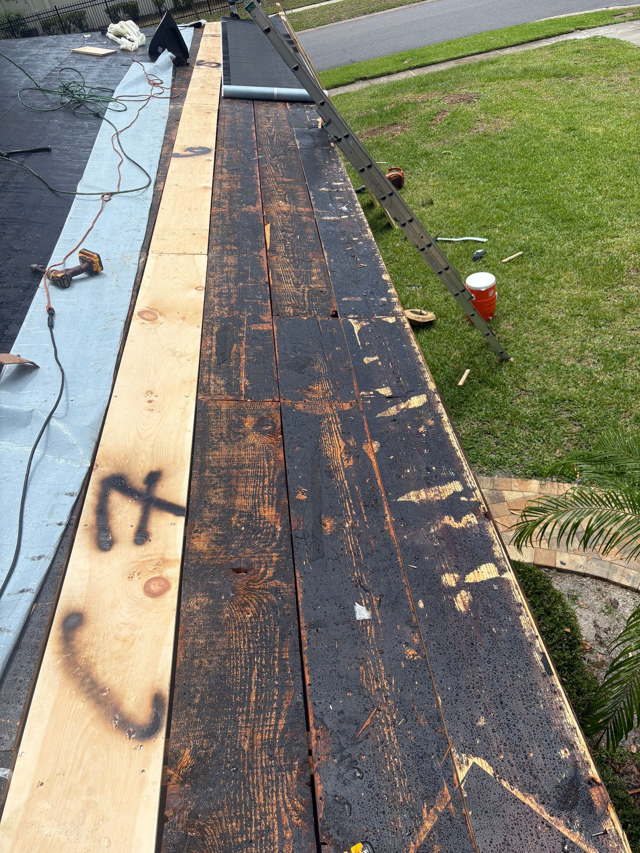 Project in Clearwater 33764 by Mitchell Roofing Company LLC 