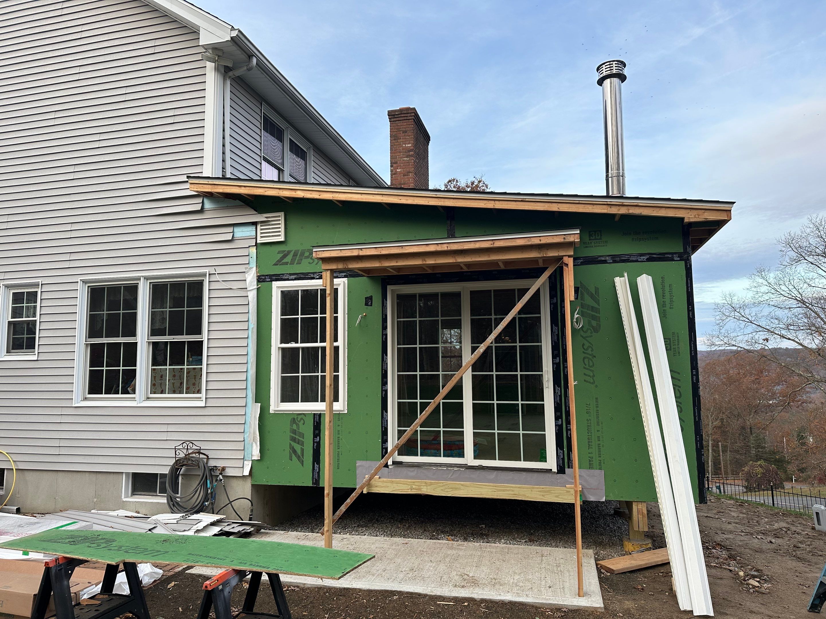 Siding Installation using certainteed monogram 4" double 4 by A Plus Exterior