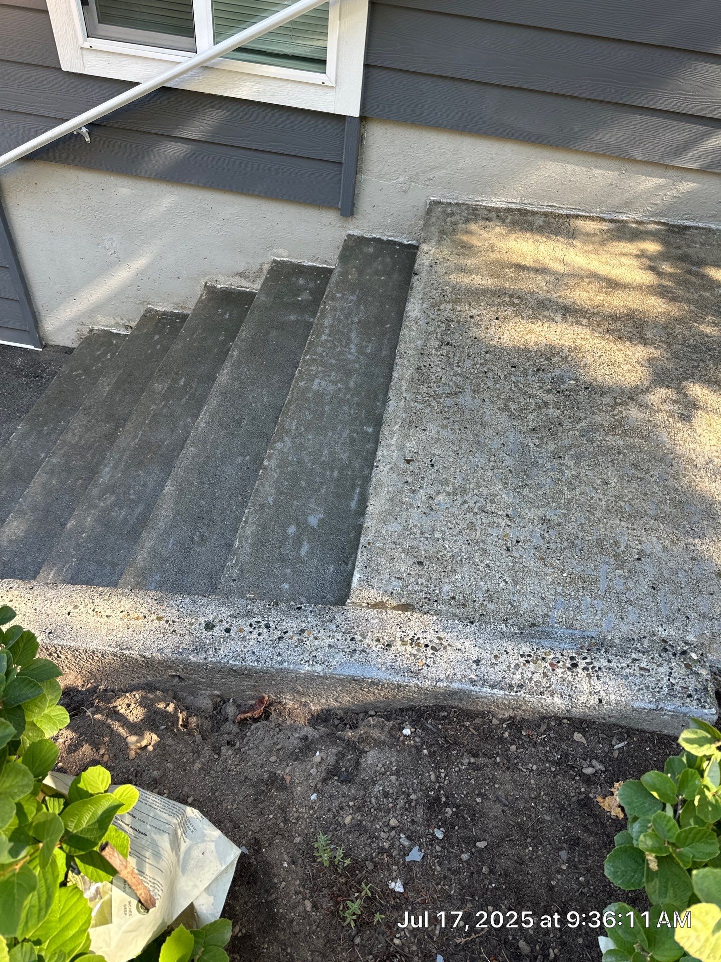 Epoxy Stairs & Sealcoat Driveway Application by Jireh Asphalt & Concrete Inc 