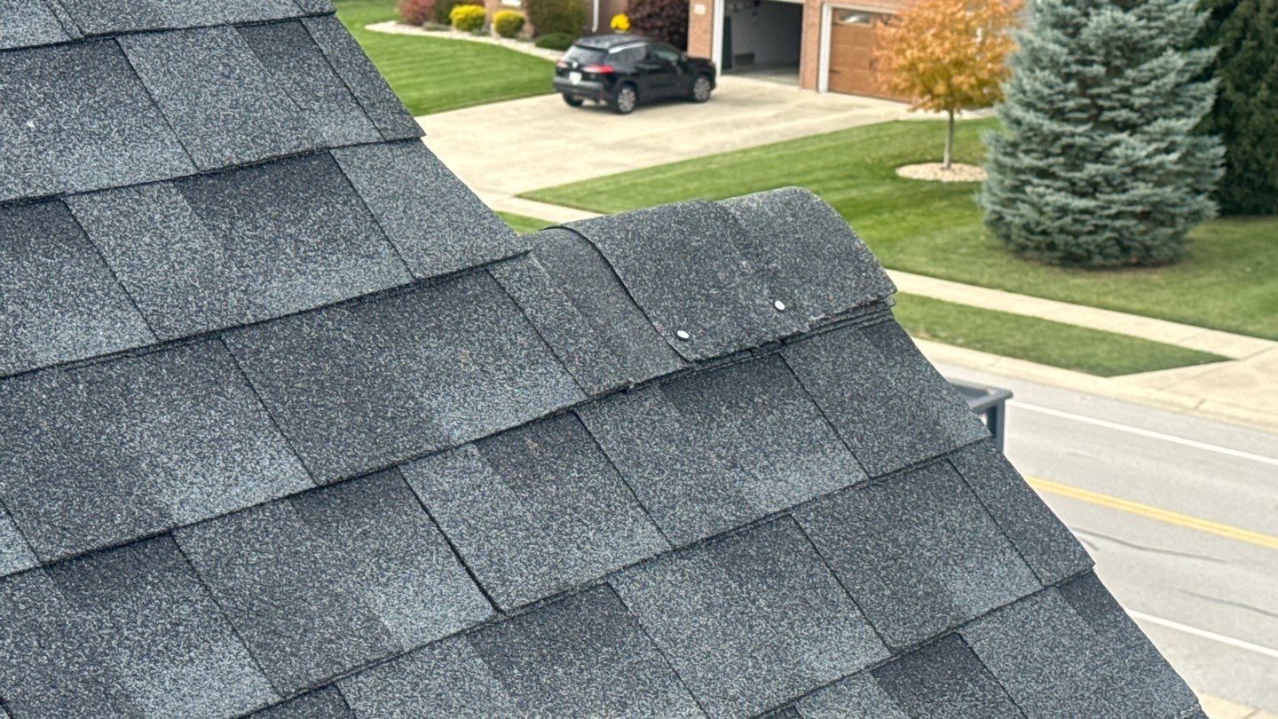 Residential Roofing Installation using GAF Timberline HDZ Charcoal by Nitro Roofing and Construction