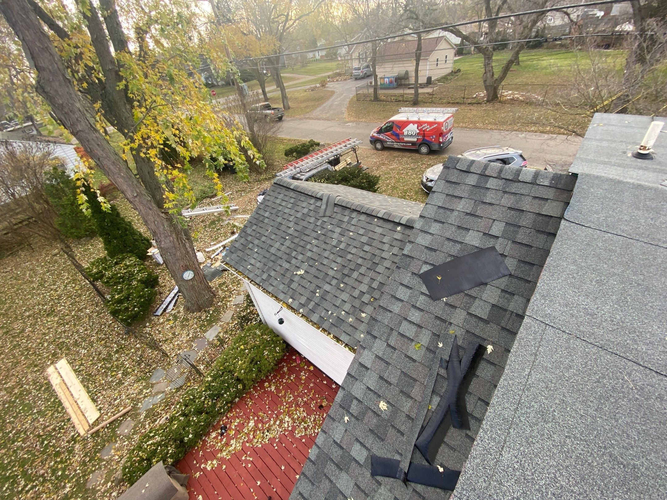 Roof Replacement using CertainTeed Landmark by 180 Contractors