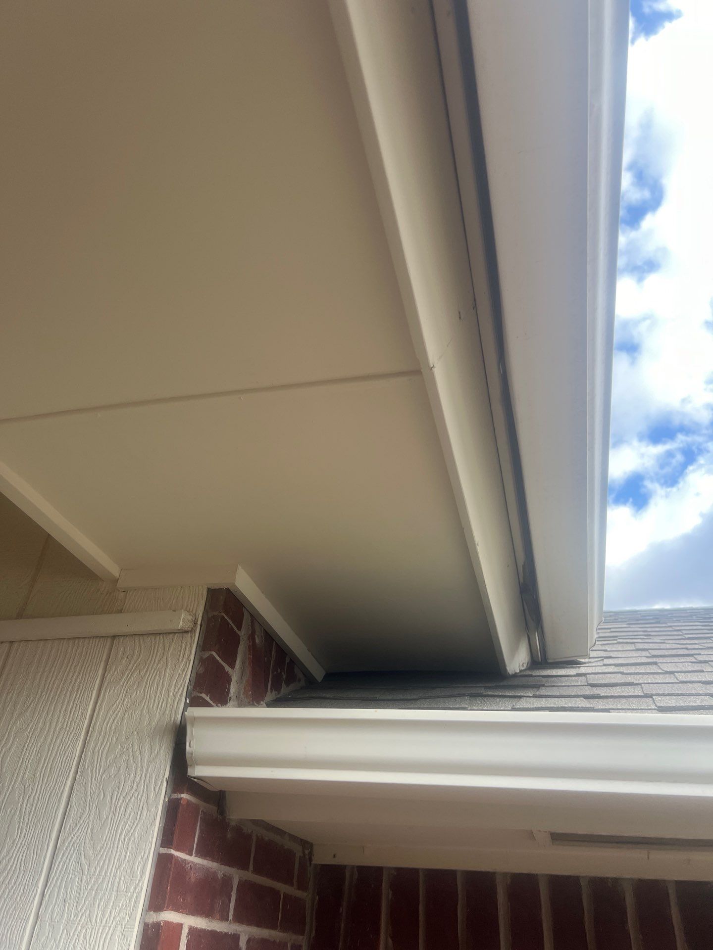 soffit repair in Oklahoma City by McCann's Roofing and Construction