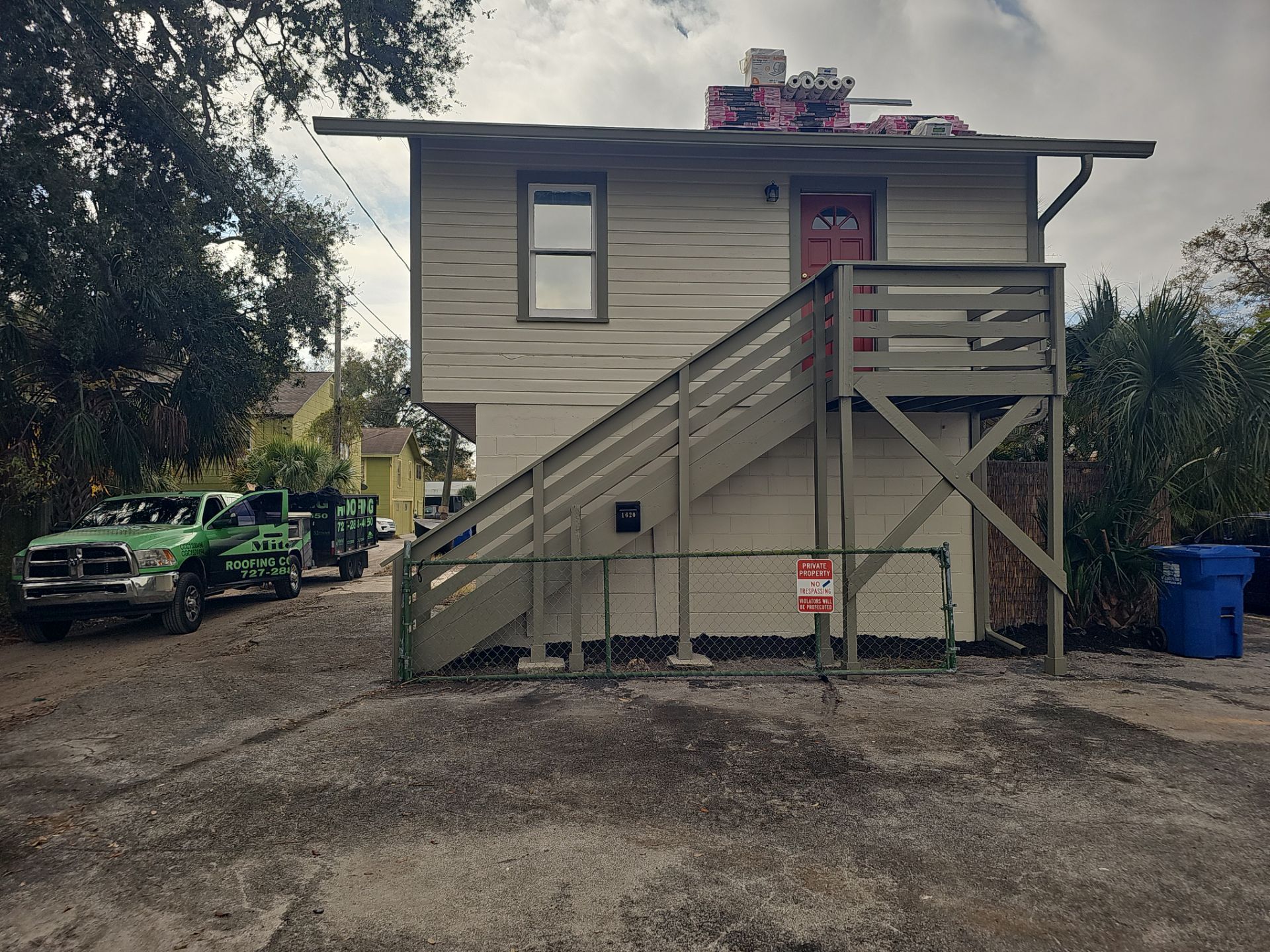 Project in St. Petersburg 33713 by Mitchell Roofing Company LLC 