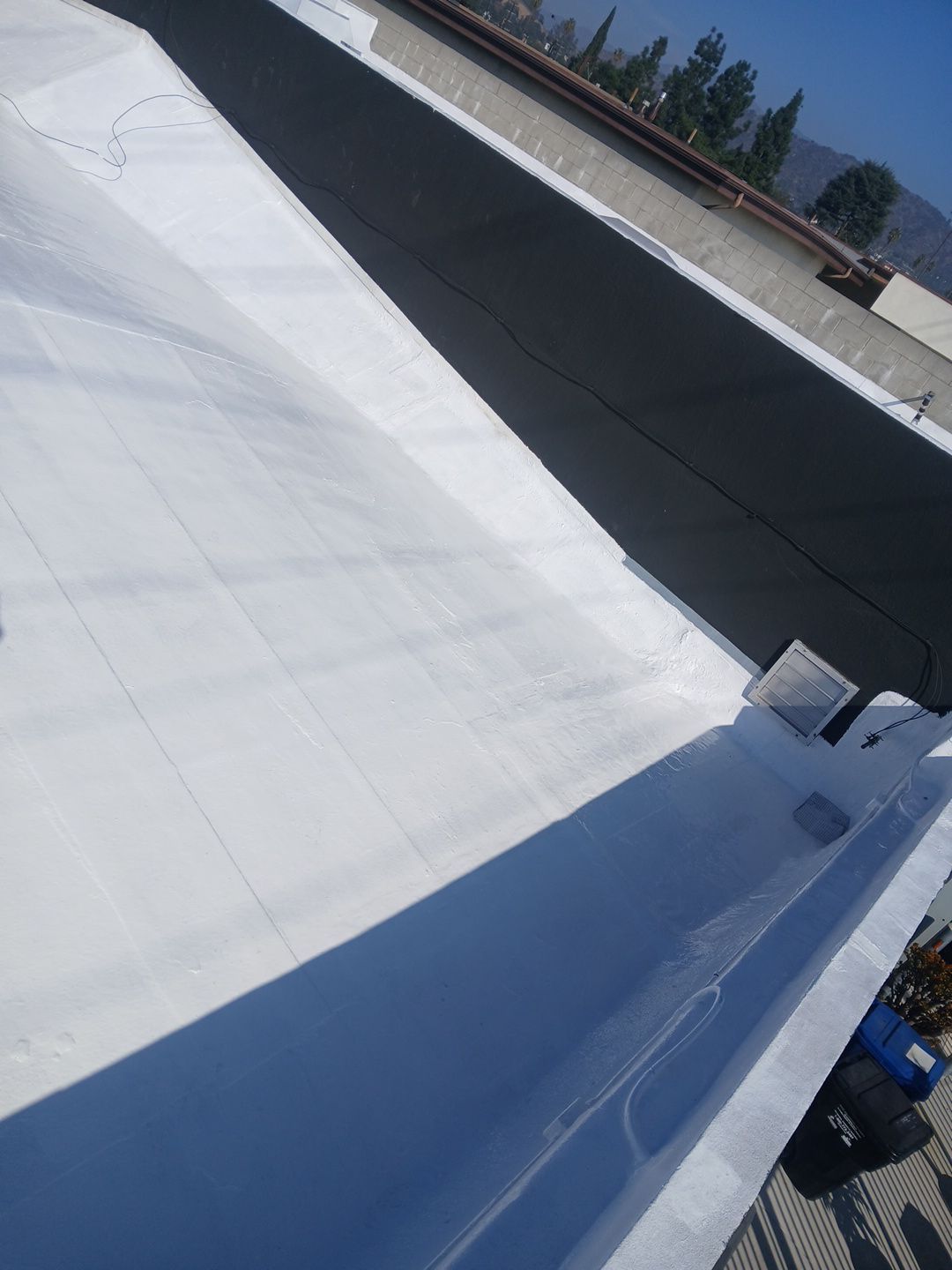 Commercial Silicone Coating Project in LA by Hull Brothers Roofing