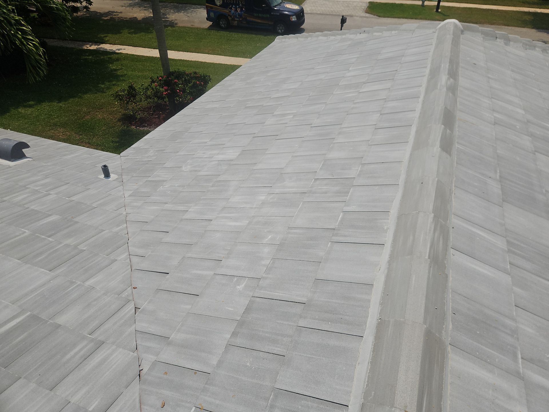 Residential Roofing Installation using Eagle Roofing Tile by BLUES BROTHERS ROOFING