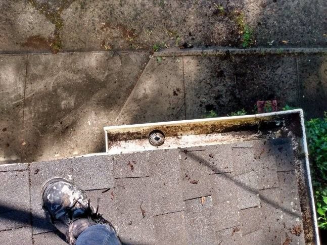 Slate Roof Repair & Gutter Cleaning in Roland Park by Roof Right Inc