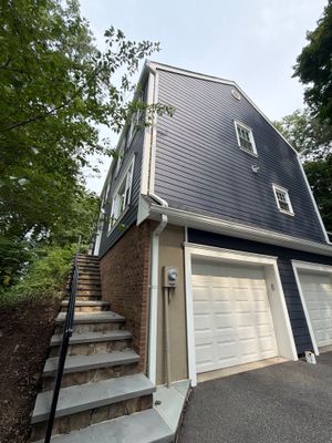 Gutter Cleaning in Chatham, NJ — Gallo Bros job photo