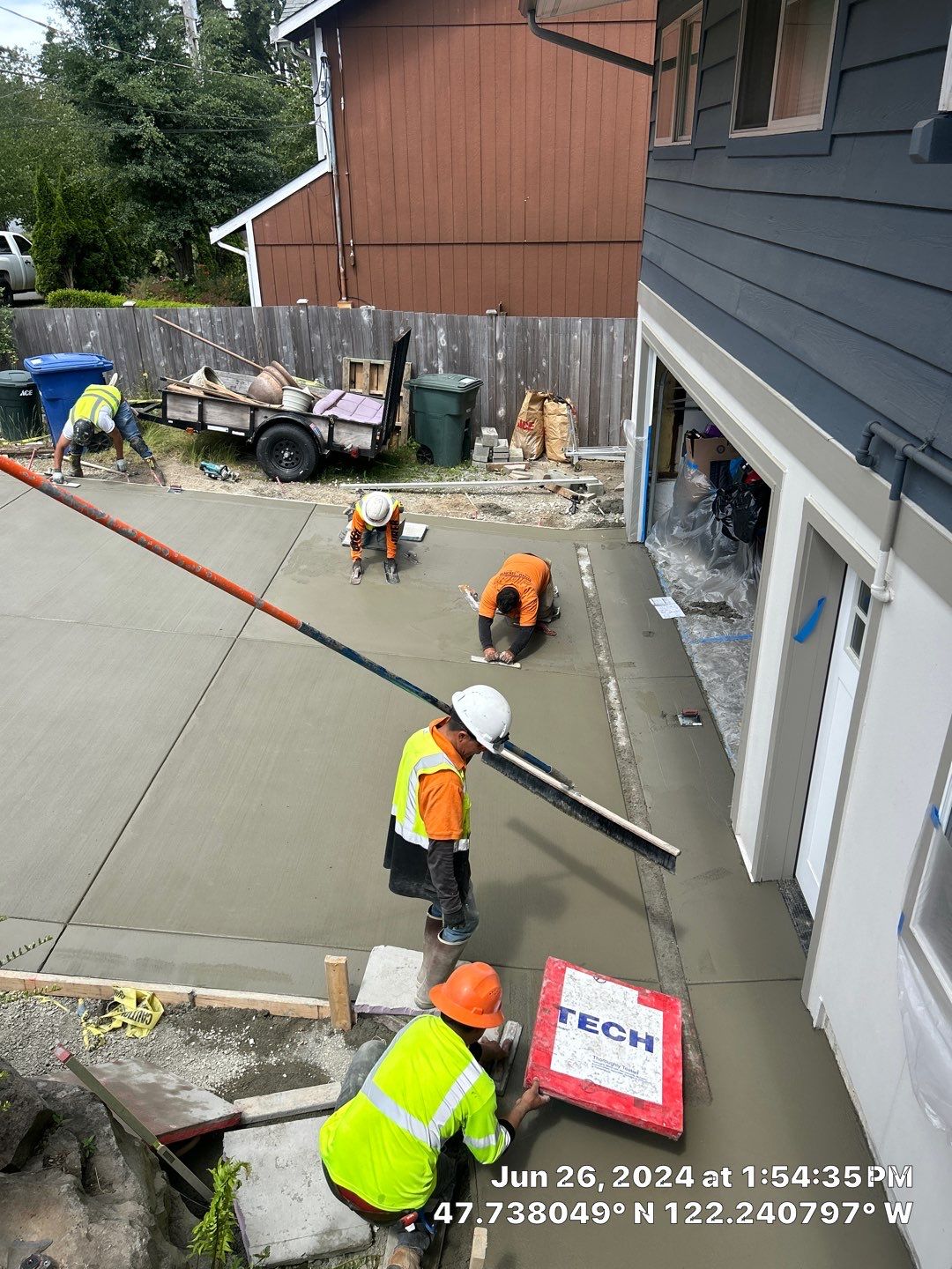 Nathan | Concrete Driveway & Walkway by Jireh Asphalt & Concrete Inc 