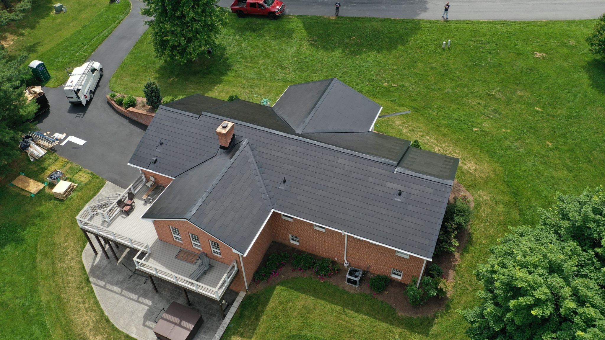 Tesla Solar Roof Installation by American Home Contractors