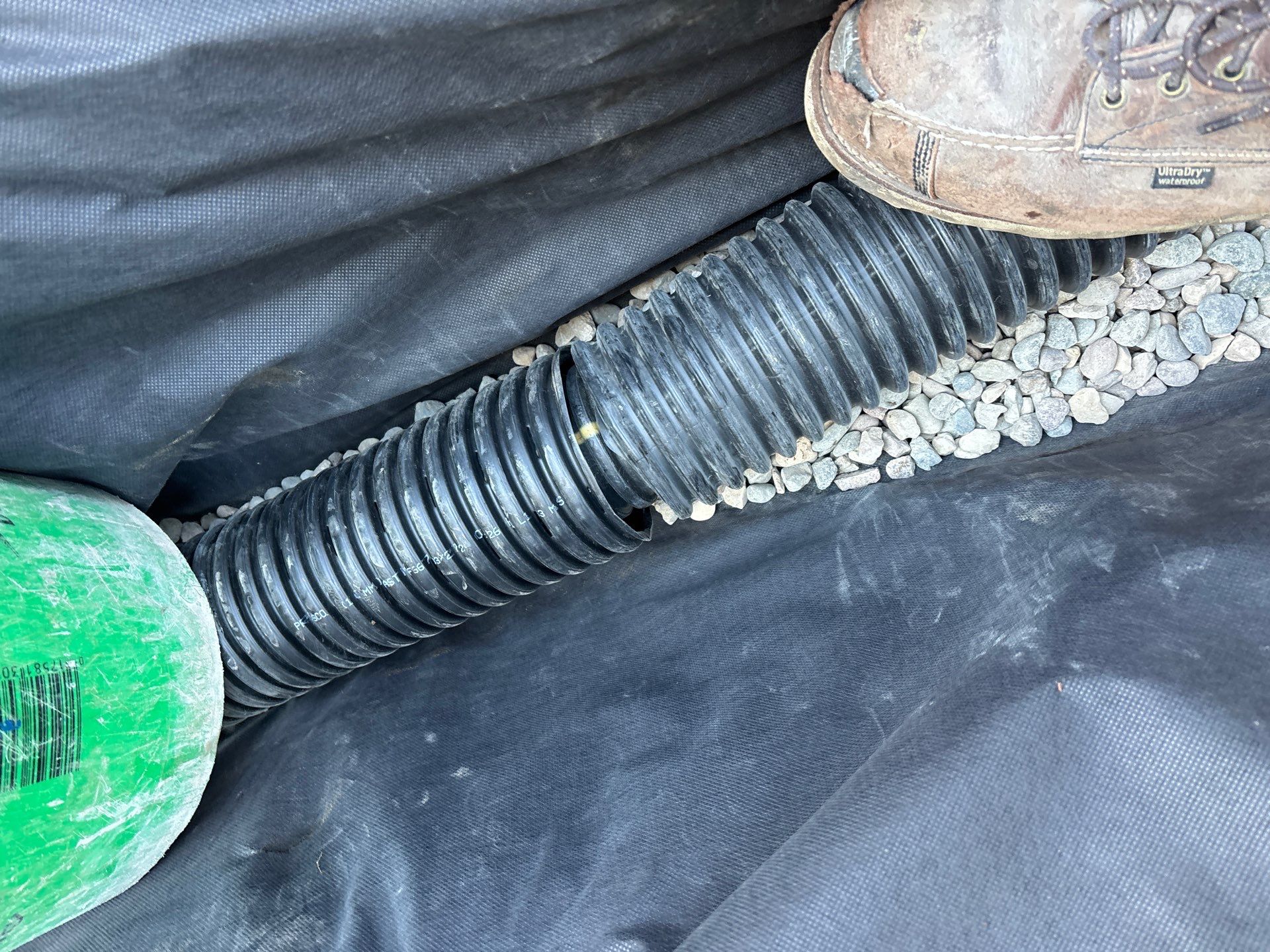 Foundation Drainage Board & French Drain in Southwest Minneapolis by Waterproofing Northeast