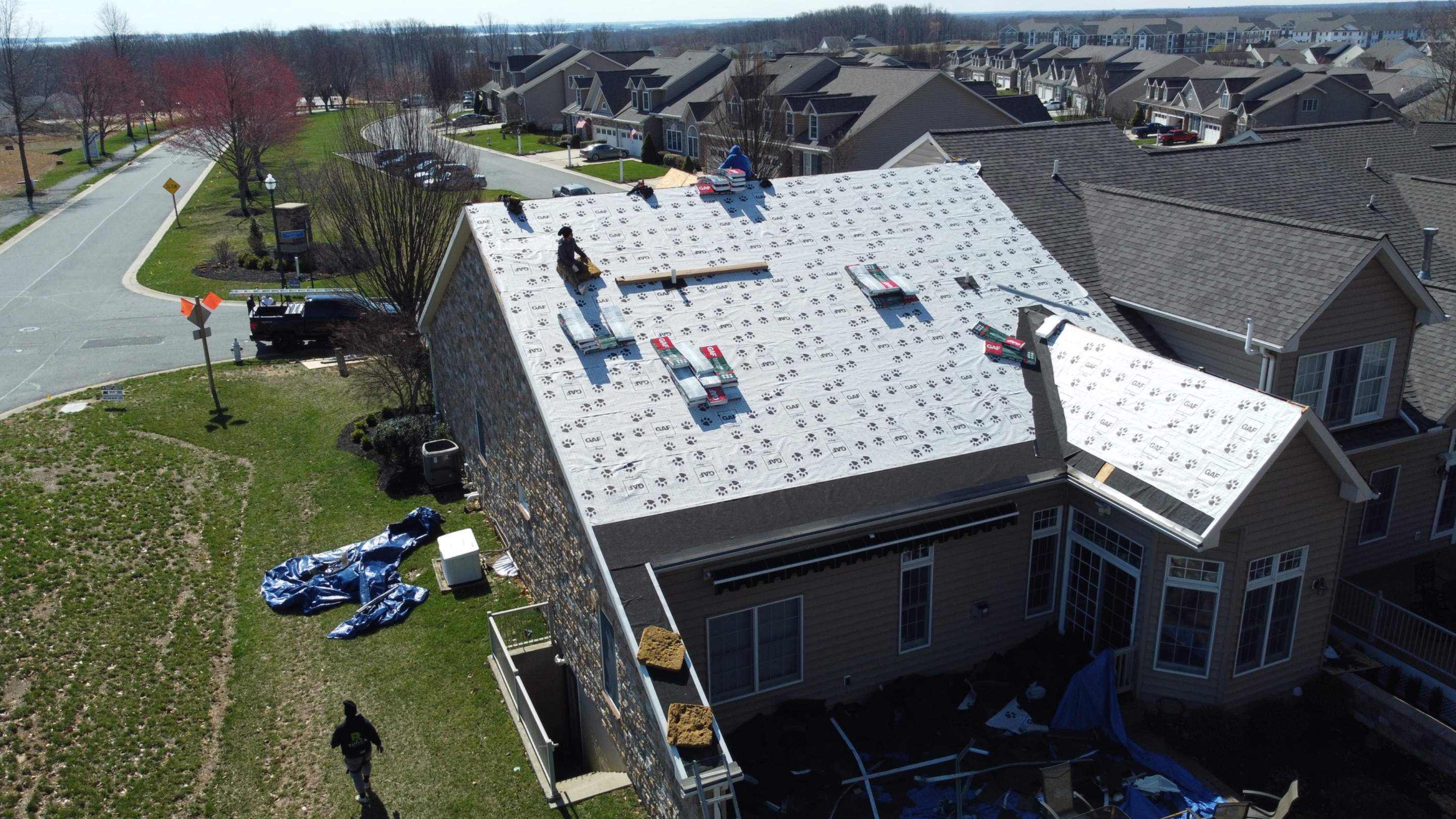 Residential Roofing Installation using GAF Timberline UHDZ by Matter Construction, LLC