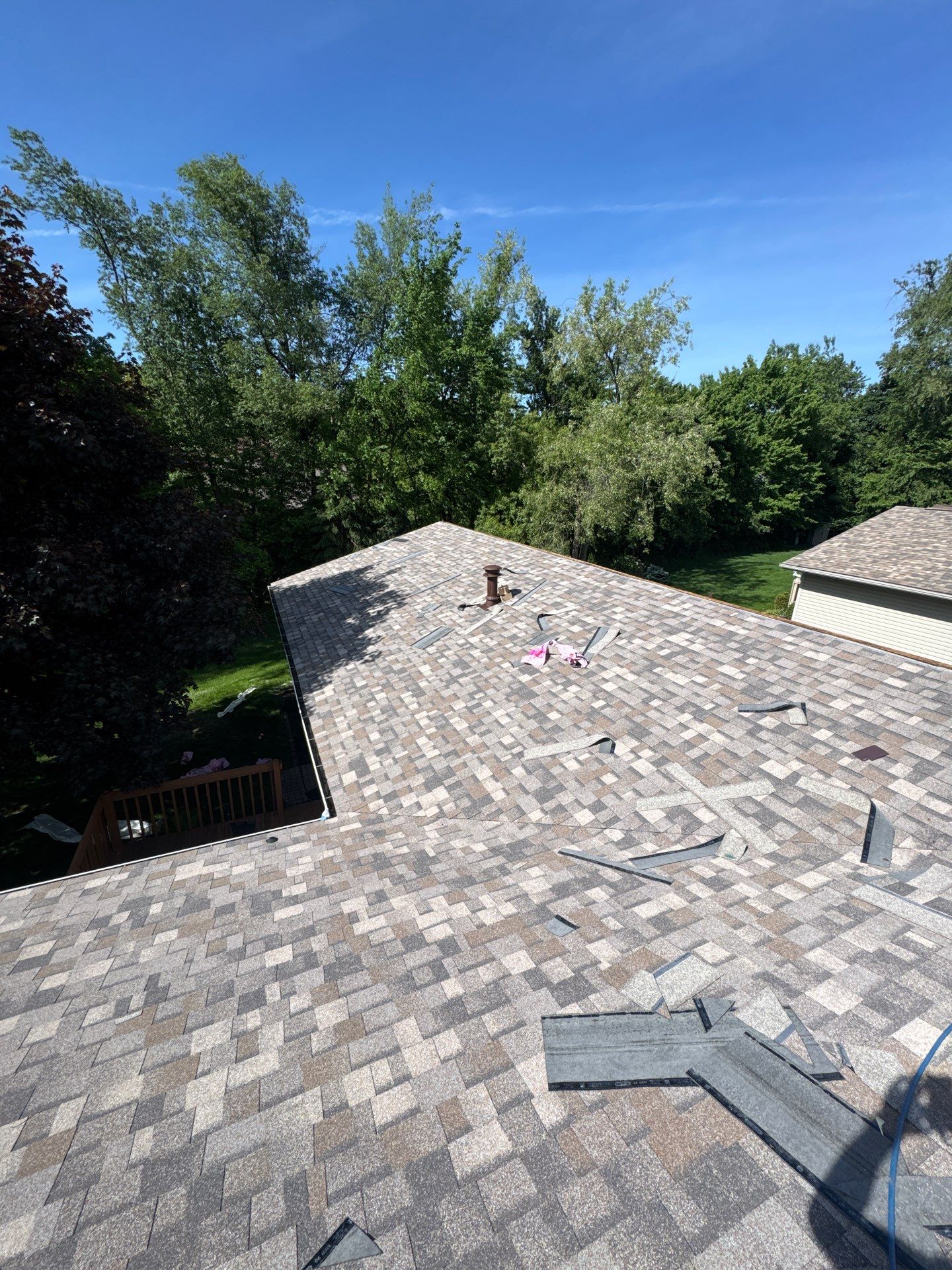 Asphalt Shingle Roof Replacement and Ridge Vent Installation in Wooster by Cornerstone Roofing And Siding