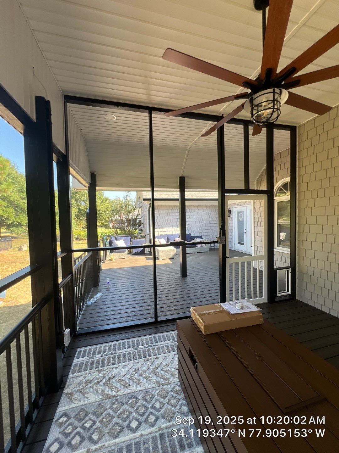 Back Porch Addition in Beau Rivage  by RGR Construction and Roofing, LLC