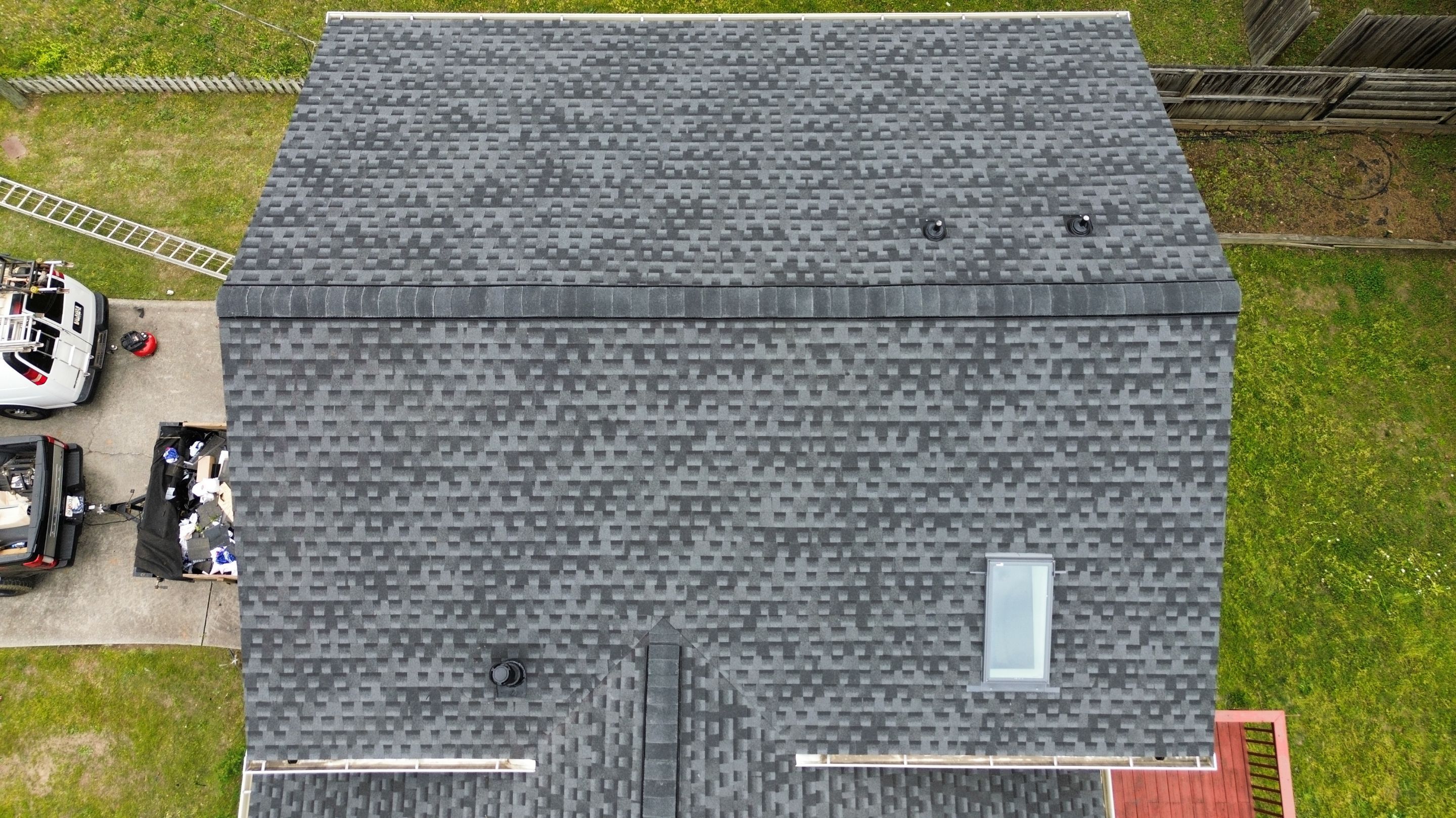 Mabelton, GA Roof Replacement GAF Timberline HDZ Charcoal by Reset Roofing