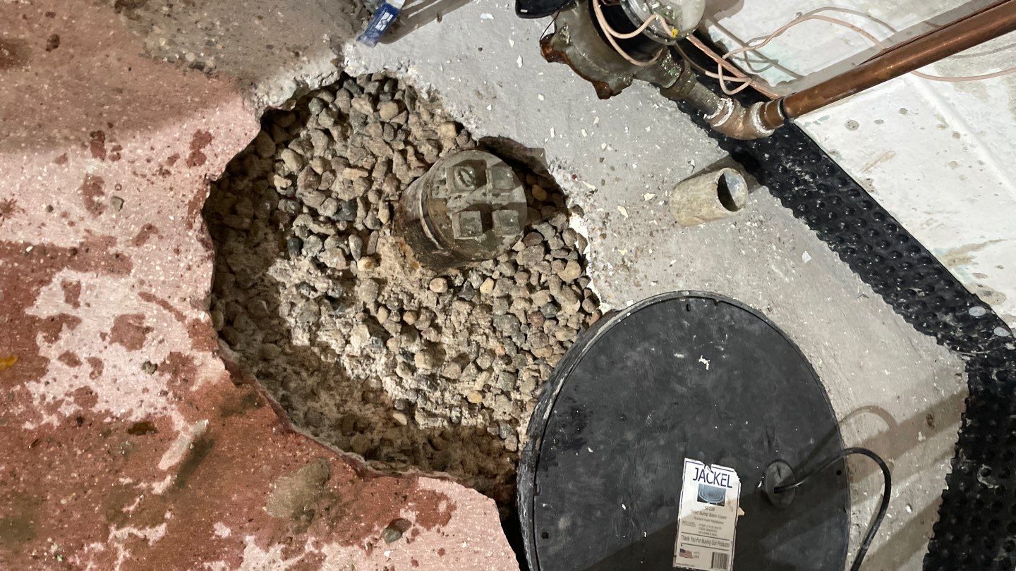 Interior Drainage Connection Repair in Minneapolis by Waterproofing Northeast