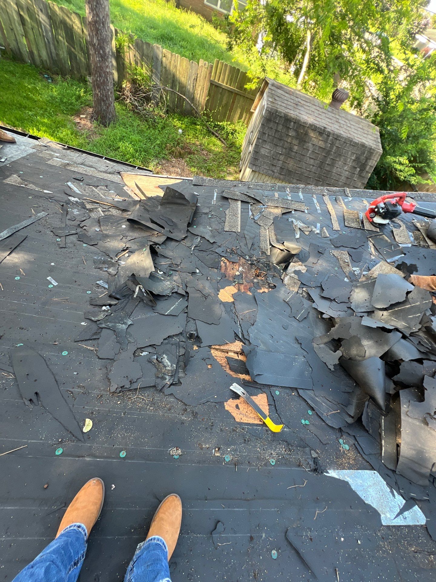 Residential Roofing Installation using Owen's Corning Duration (Lifetime) Shingles by Roof Repair Company