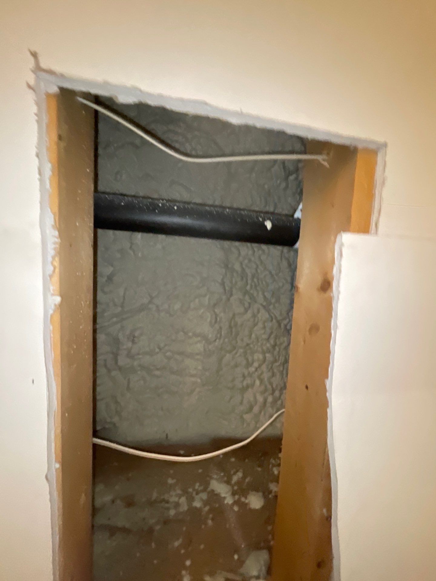 Attic Insulation using open cell spray foam by NYS Foam & Energy