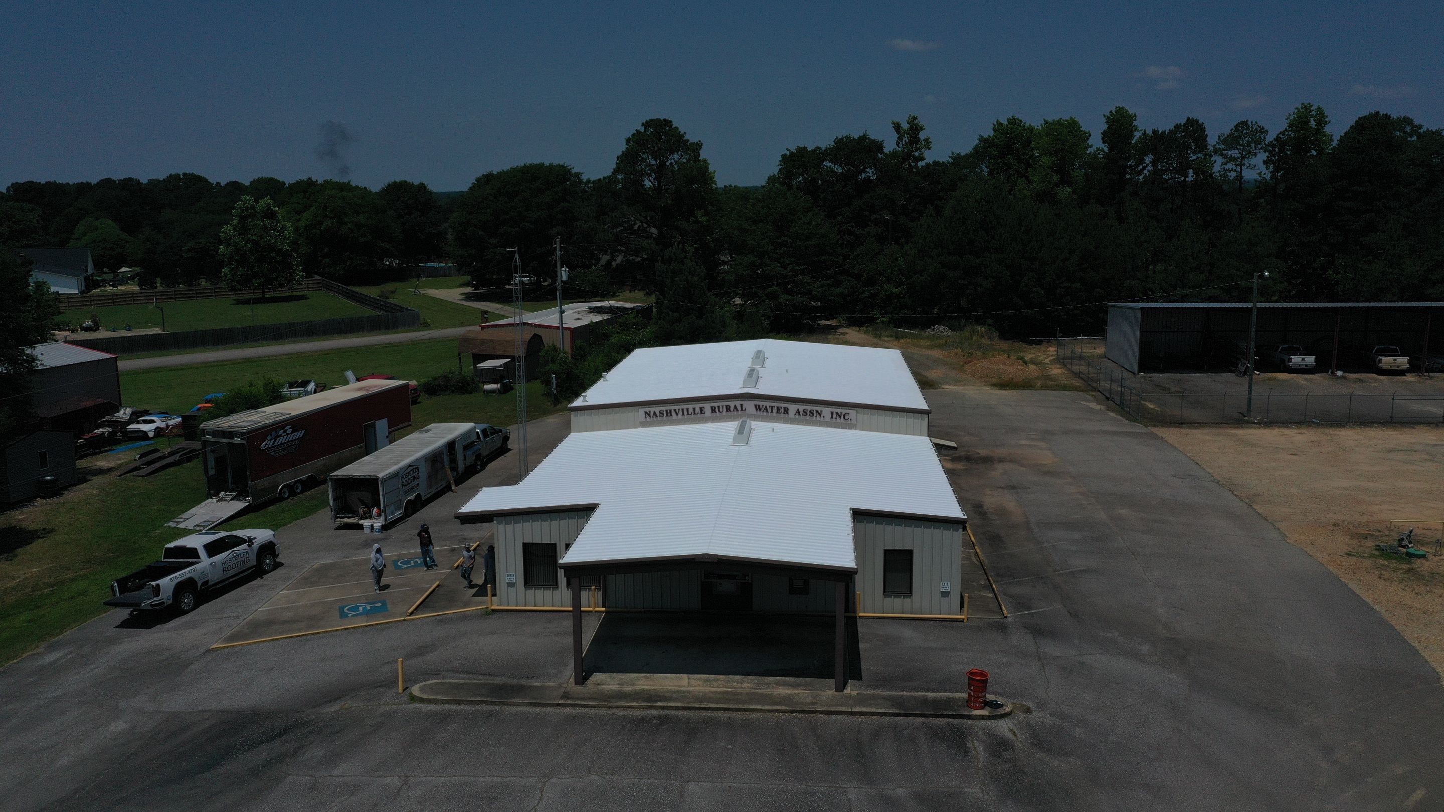 Nashville Rural Water Association by Hostetler Roofing