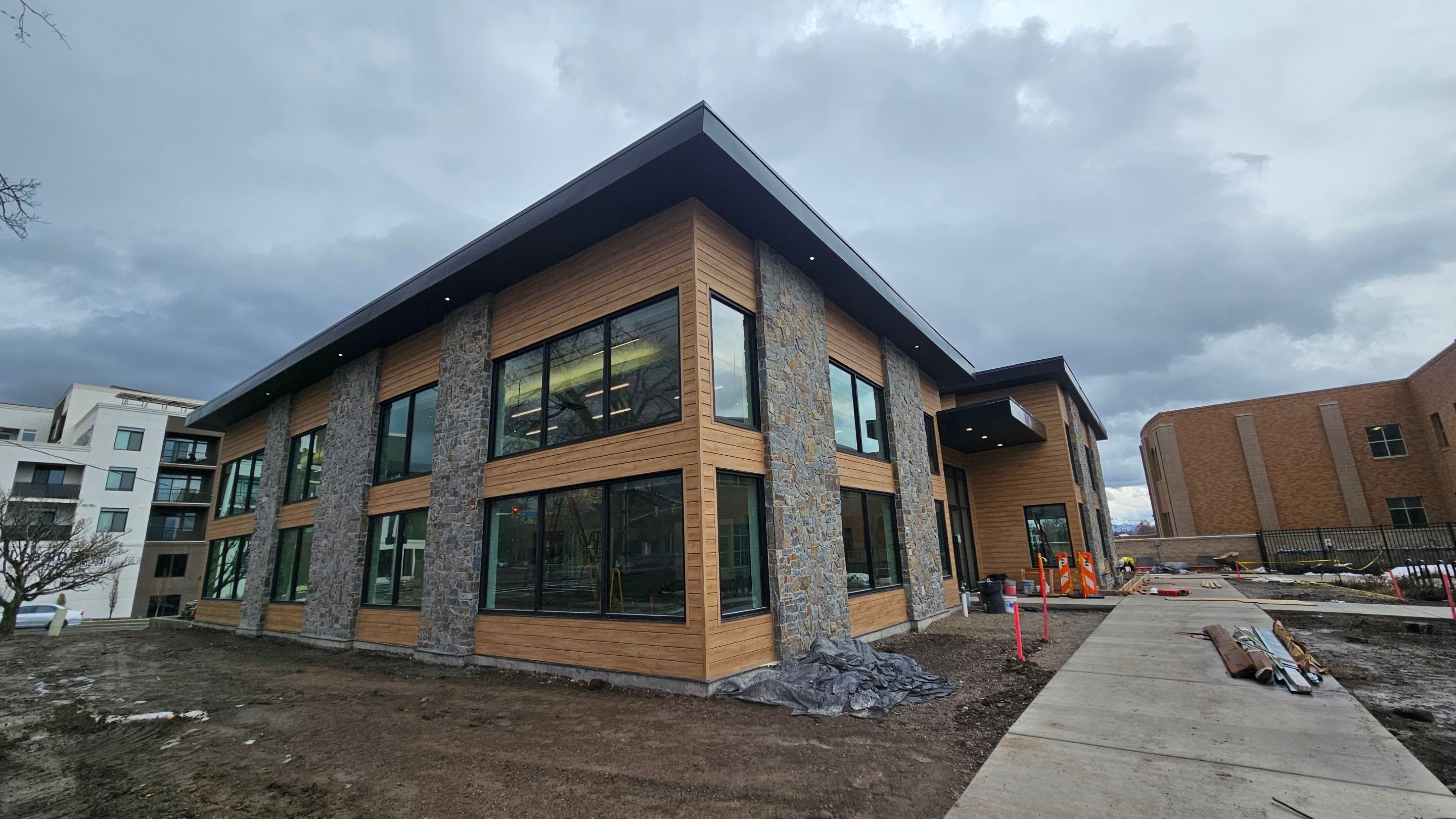 Logan High Seminary - Exterior by Garner Construction