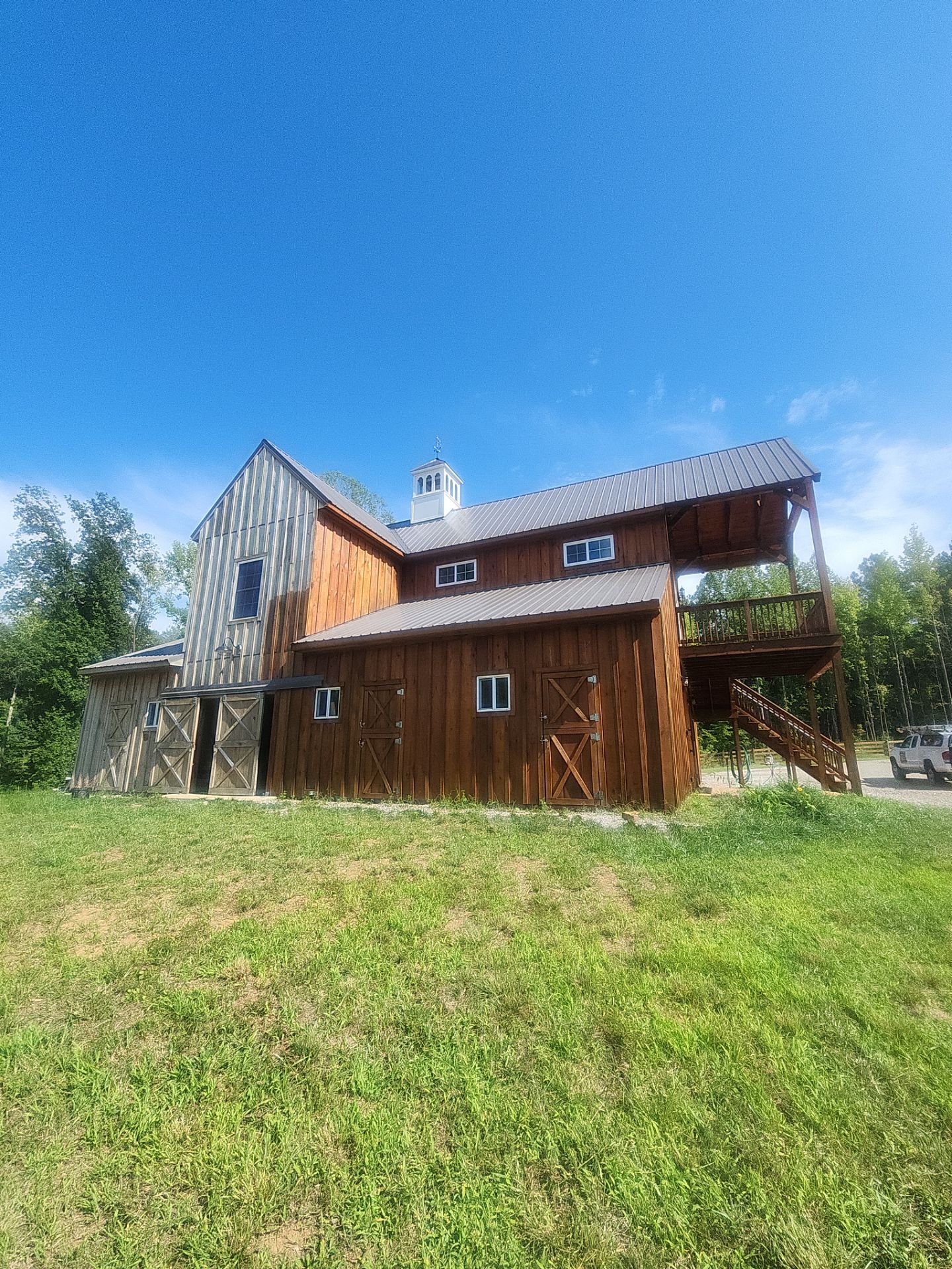 Alva's Barn Stain Project by Highfill Painting