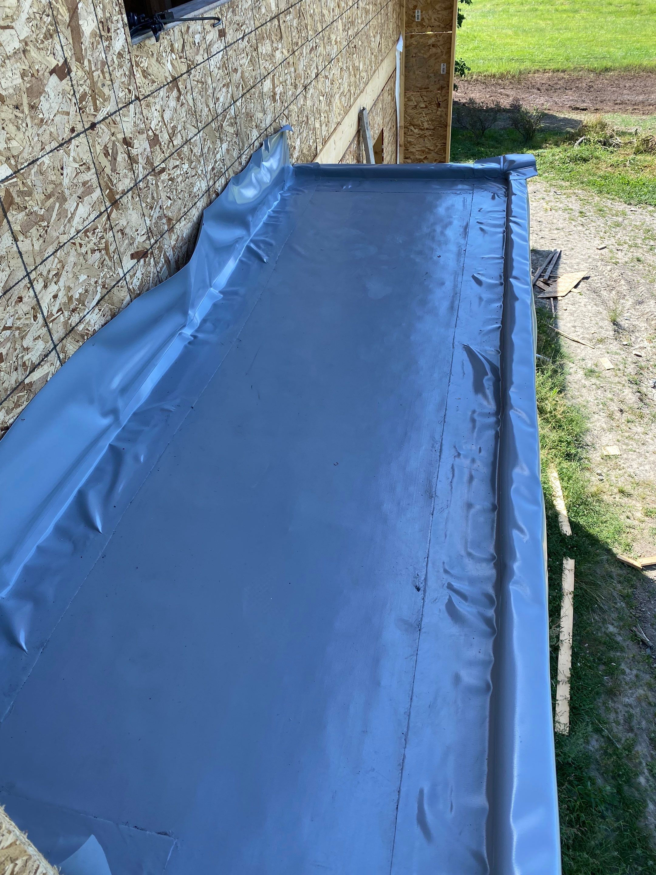 Residential Roofing Installation using multiple products by Top Notch Roofing Inc