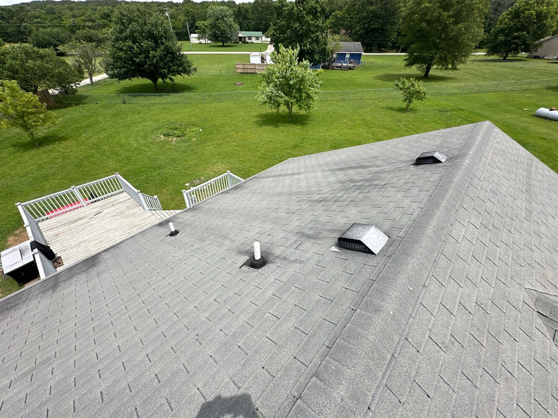 Solid Hail Damage - 3 Tab by Paragon Roofing