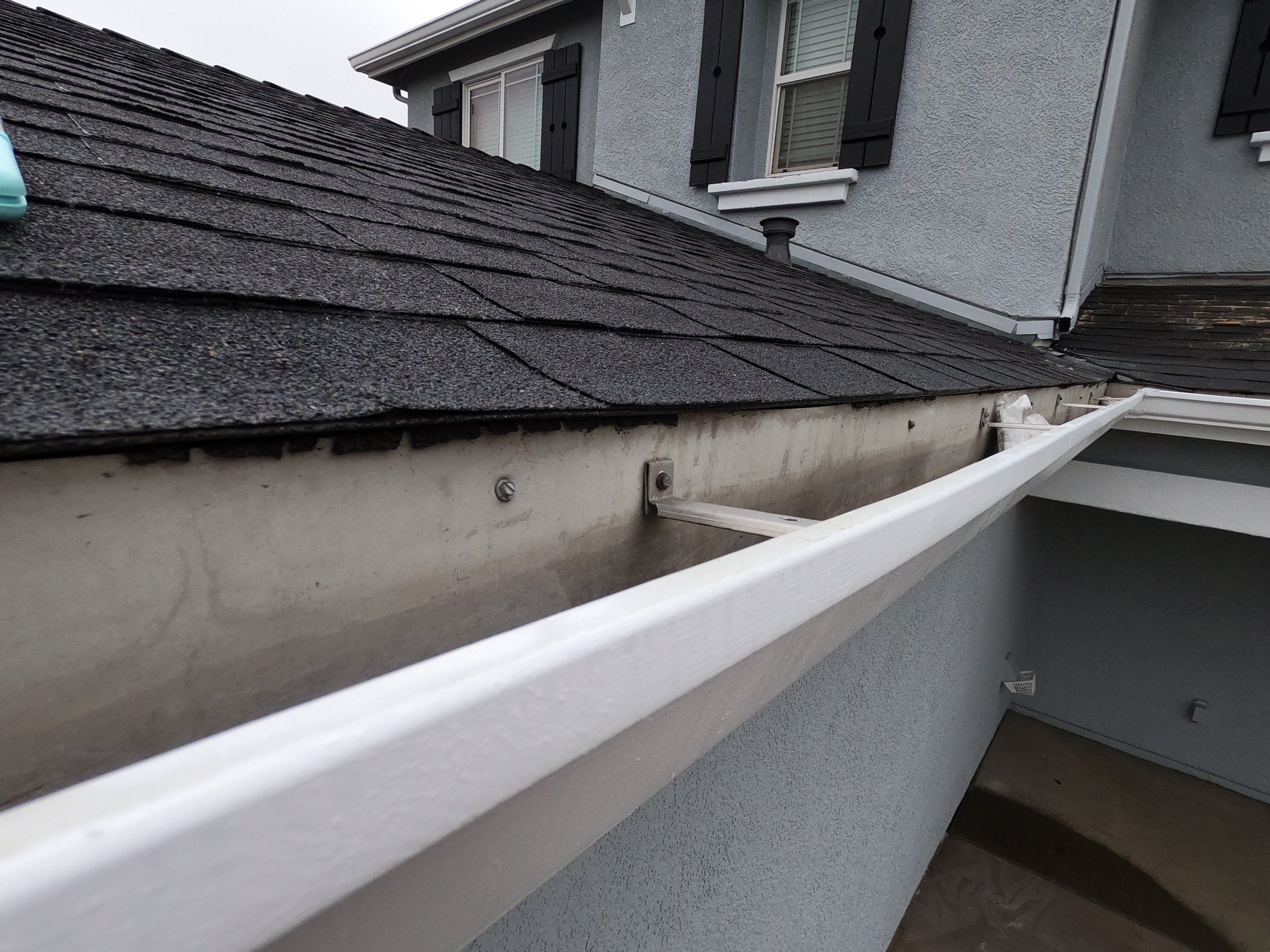 Gutter Installation using Englert LeafGuard Gutters by Byers Enterprises 
