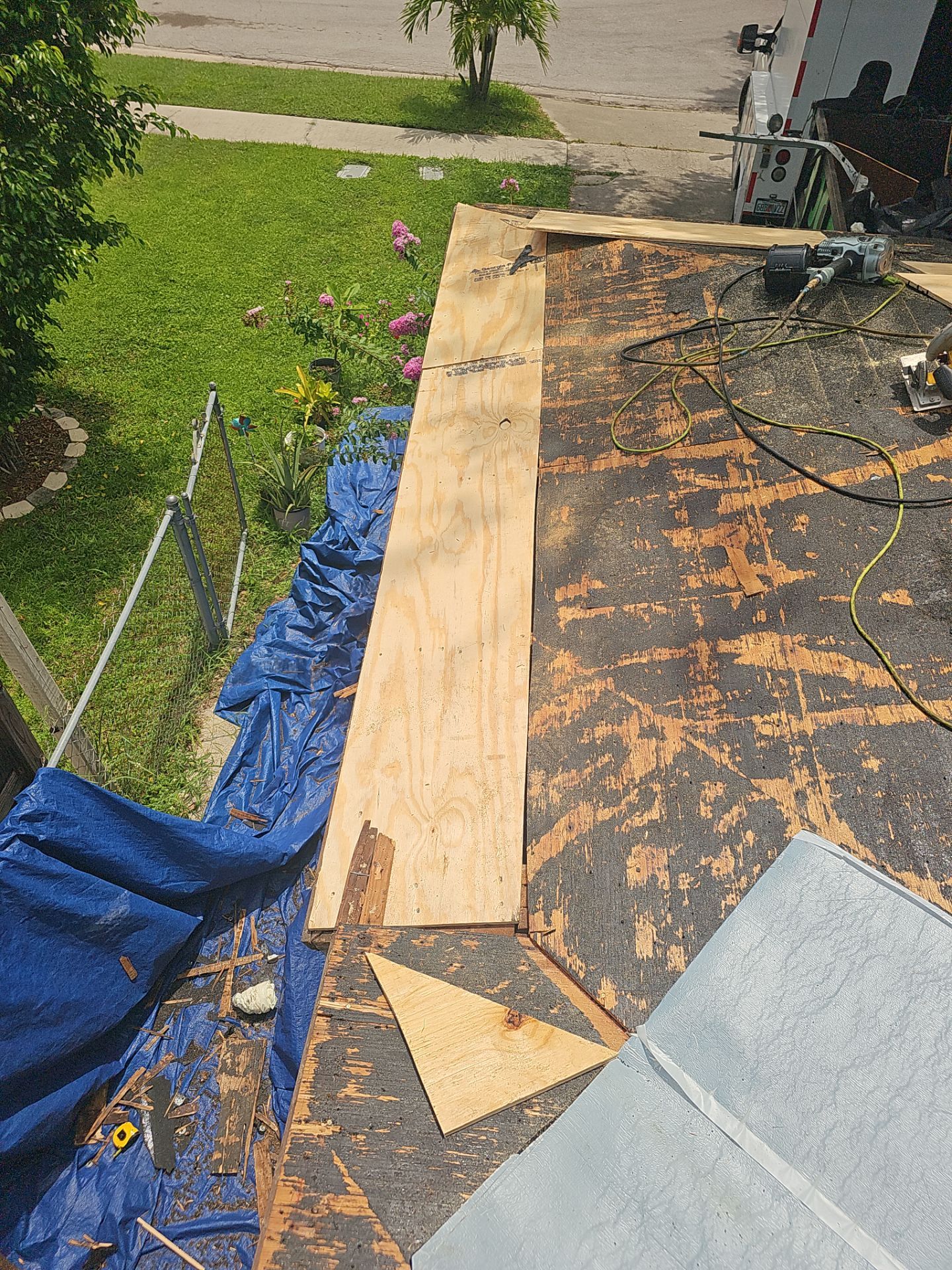 Project in Clearwater 33760 by Mitchell Roofing Company LLC 