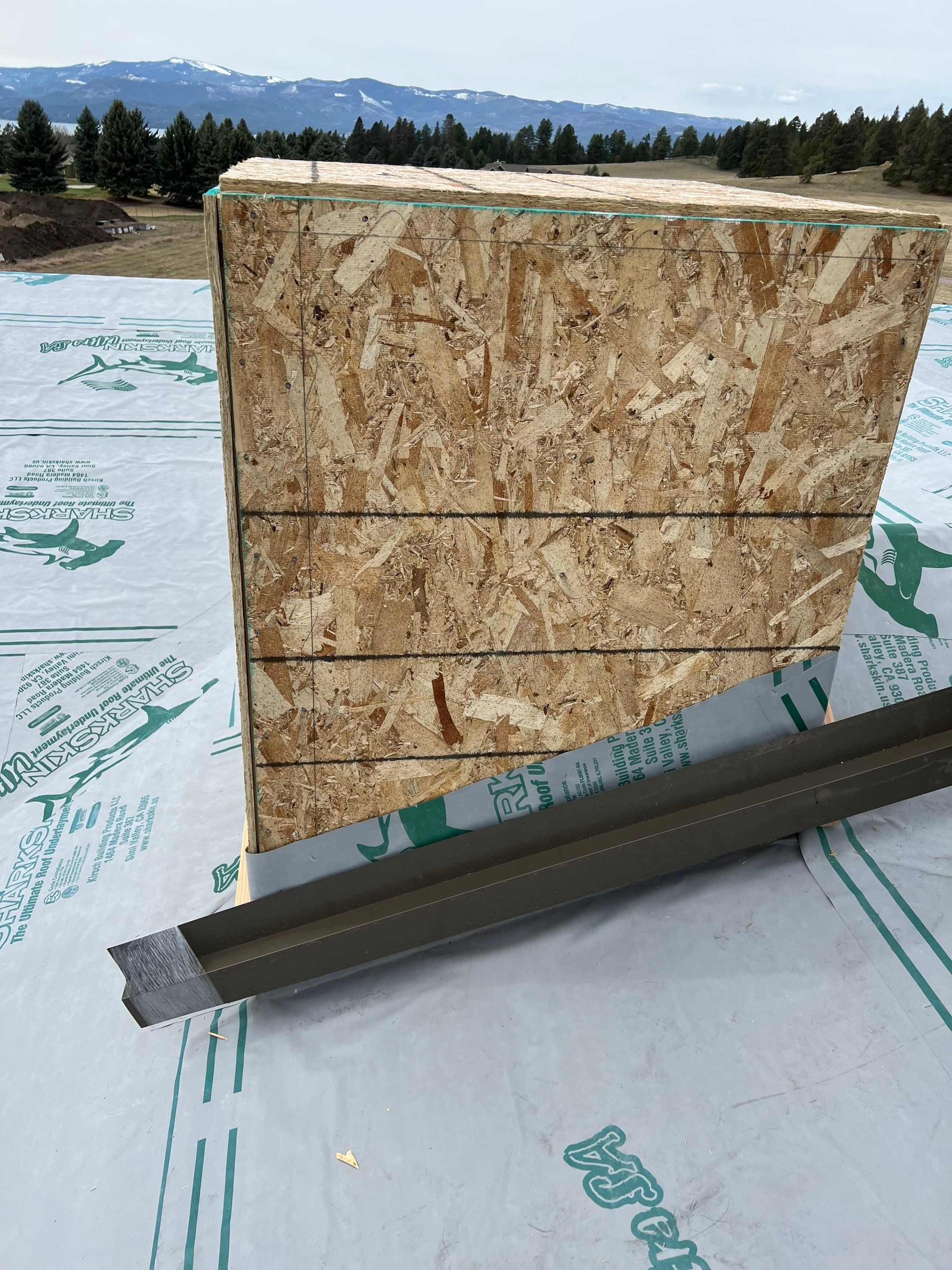 Glacier Steel - Weathered Copper (16") by Montana Roofing Solutions