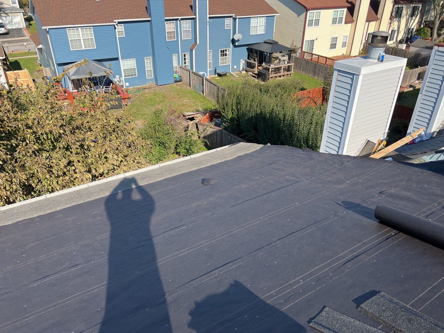 Multi-family unit roof replacement. using GAF Timberline HDZ by Pro Home Services Inc