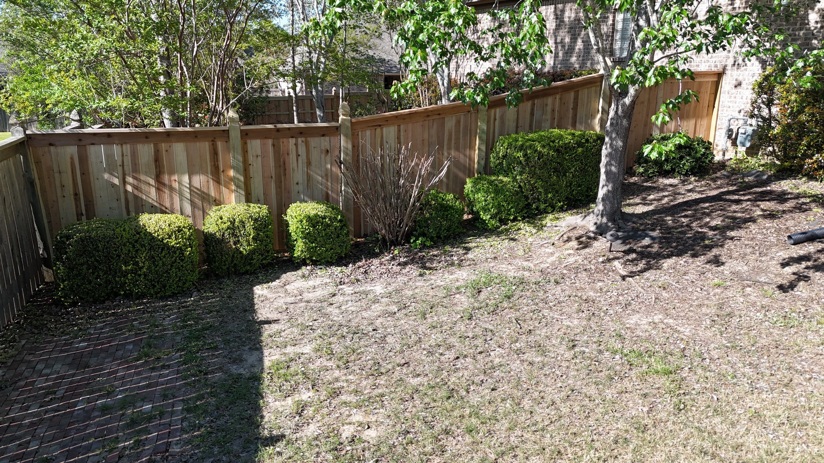 6’ Cedar Good Neighbor 6x6 French Gothic by Roberson Construction LLC