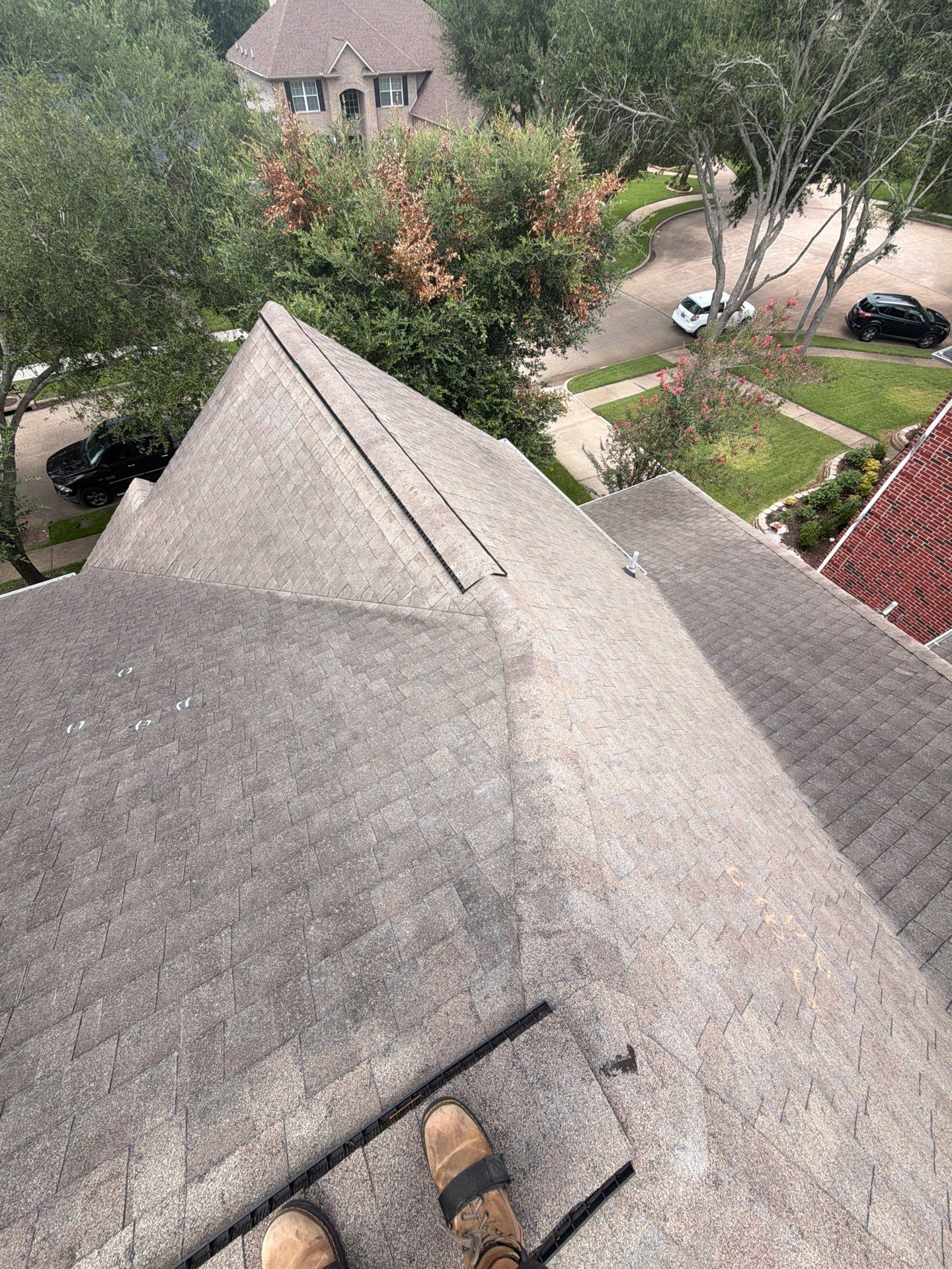 Comprehensive Hail Damage Inspection for Missouri City Residential Home by Good Vibes Roofing