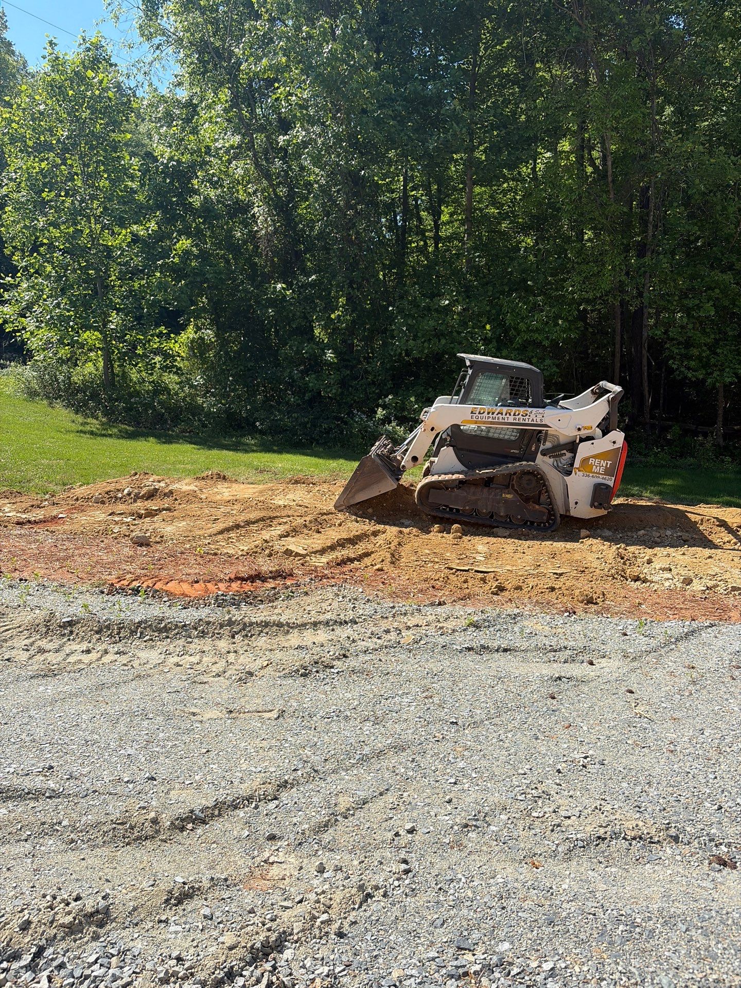 Residential Site Grading and Stormwater Drainage Installation in Thomasville by Four Oaks Grading and Septic, LLC