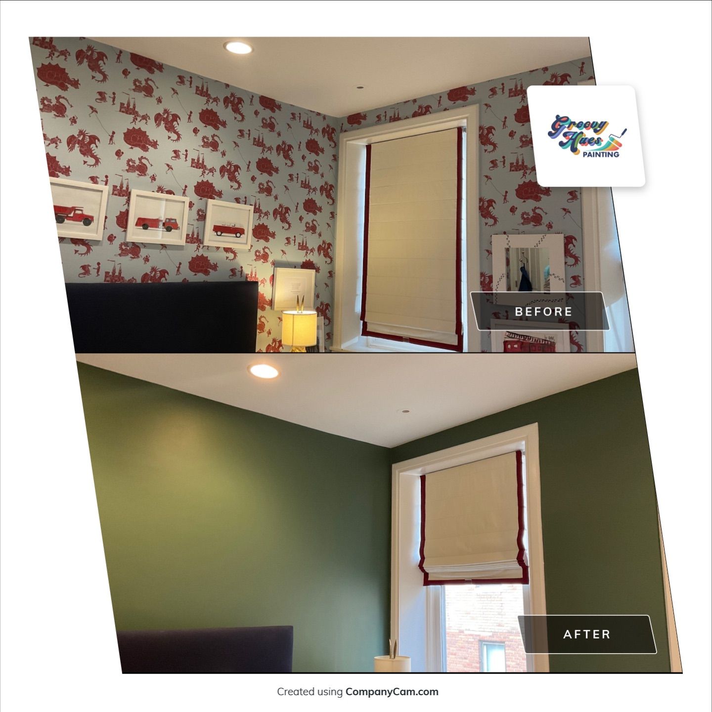 Third Floor Bedroom Transformation in Rittenhouse by Groovy Hues