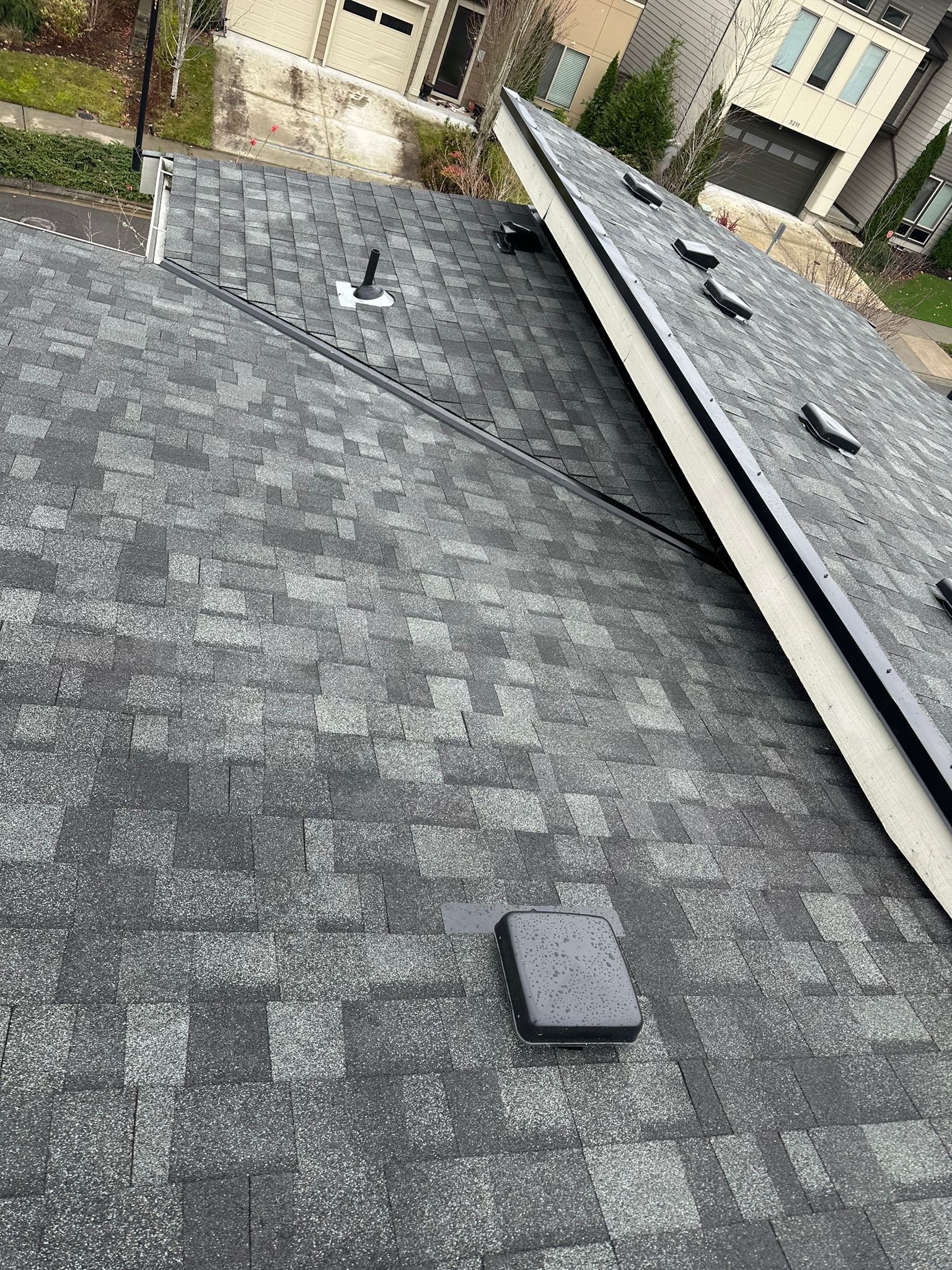 Residential Roofing Installation using GAF UHDZ Shingles by Roofing Formula LLC