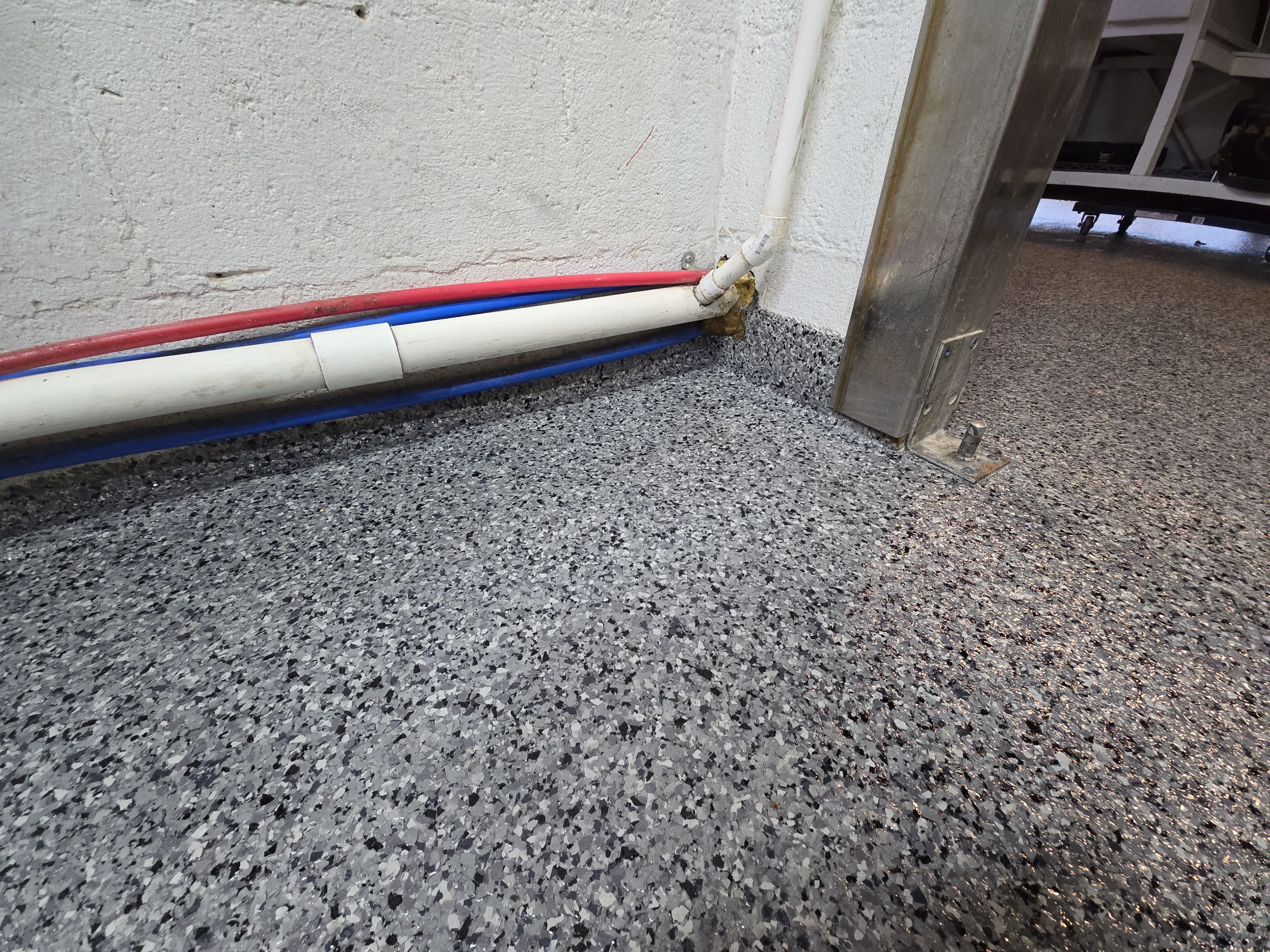 Check it out! Steelwheel Corner gets a new floor! by Elite Floor Solutions
