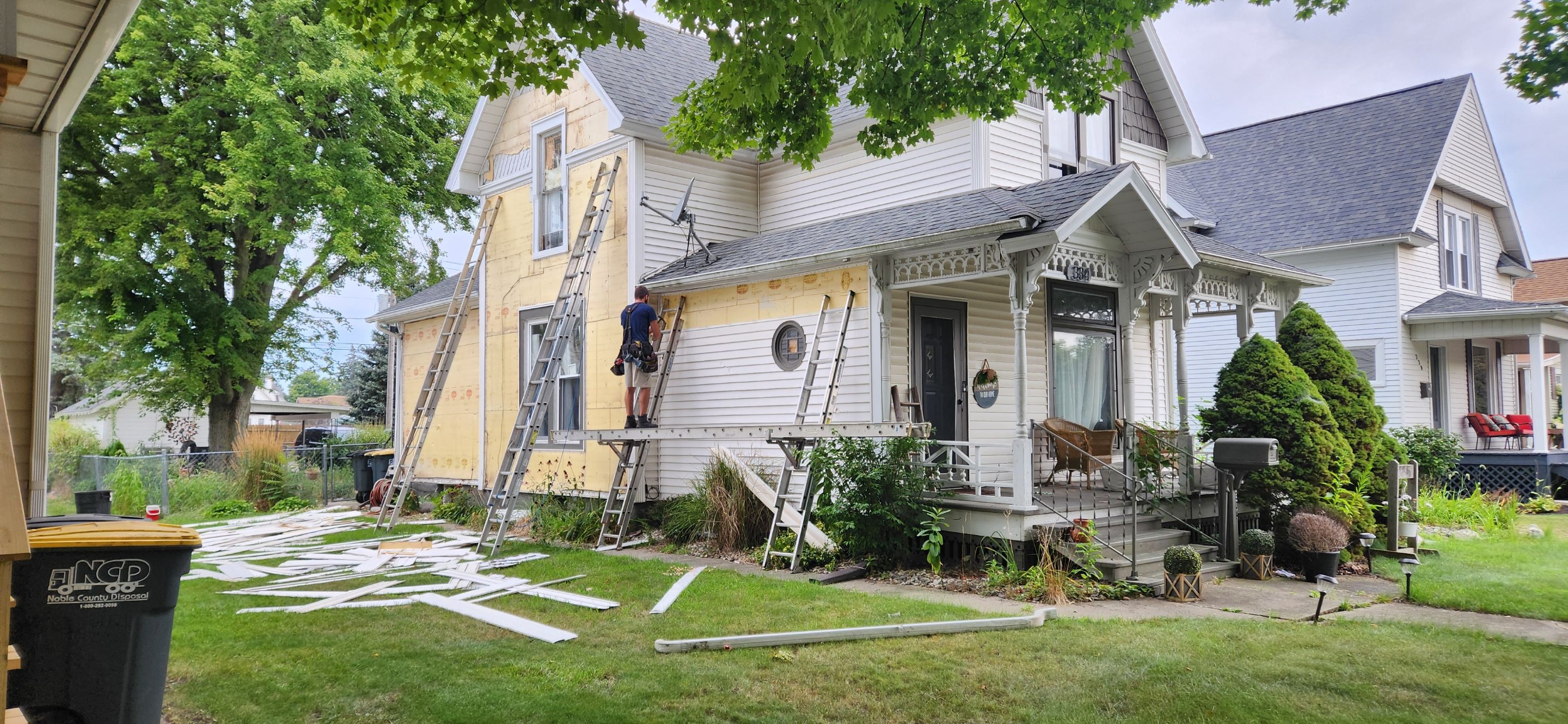 Project in Kendallville by Cornerstone Builds LLC 