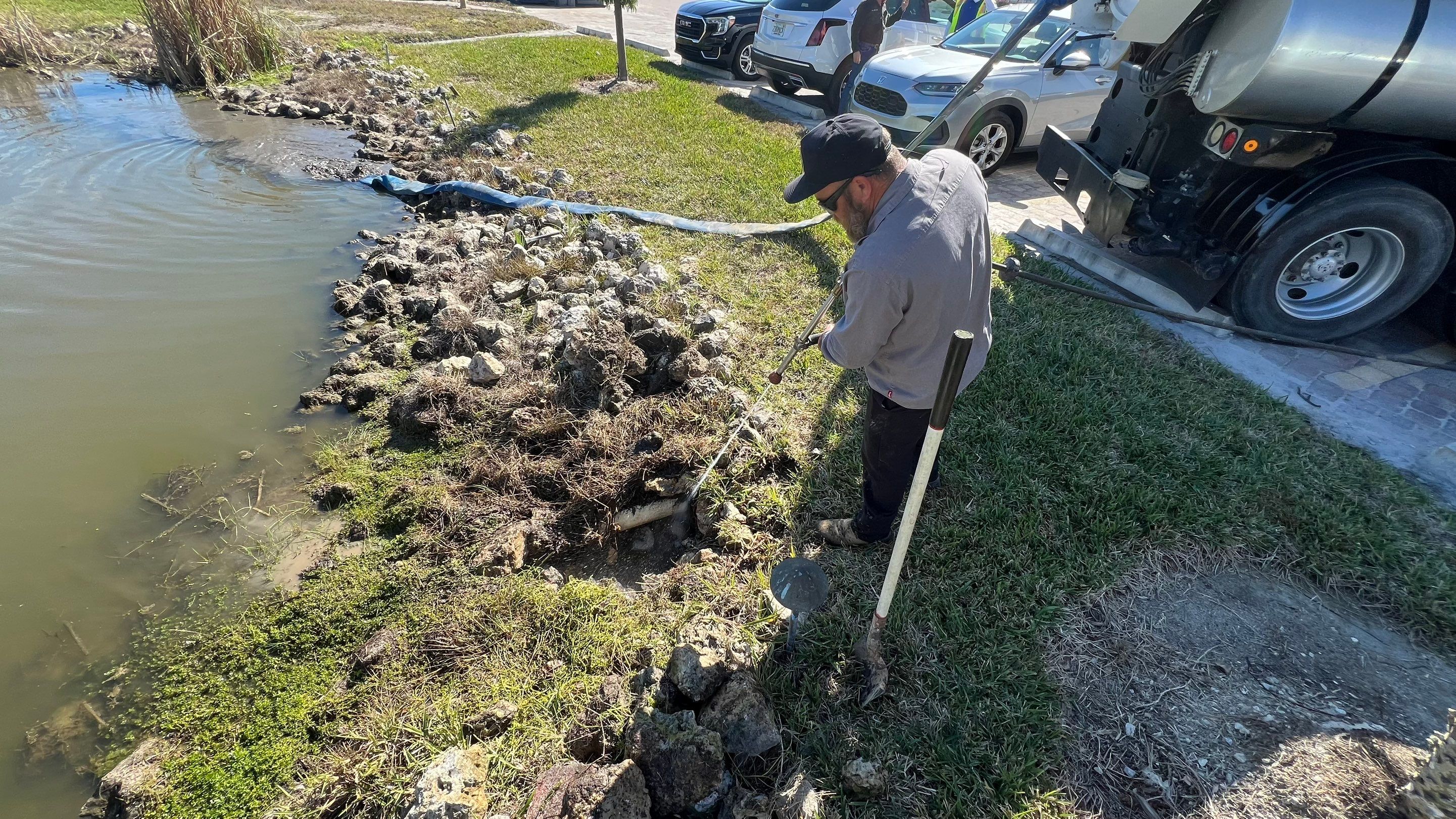 Bonita Springs Condo Stormwater System Maintenance by Don Mar, Inc. Storm Water Solutions