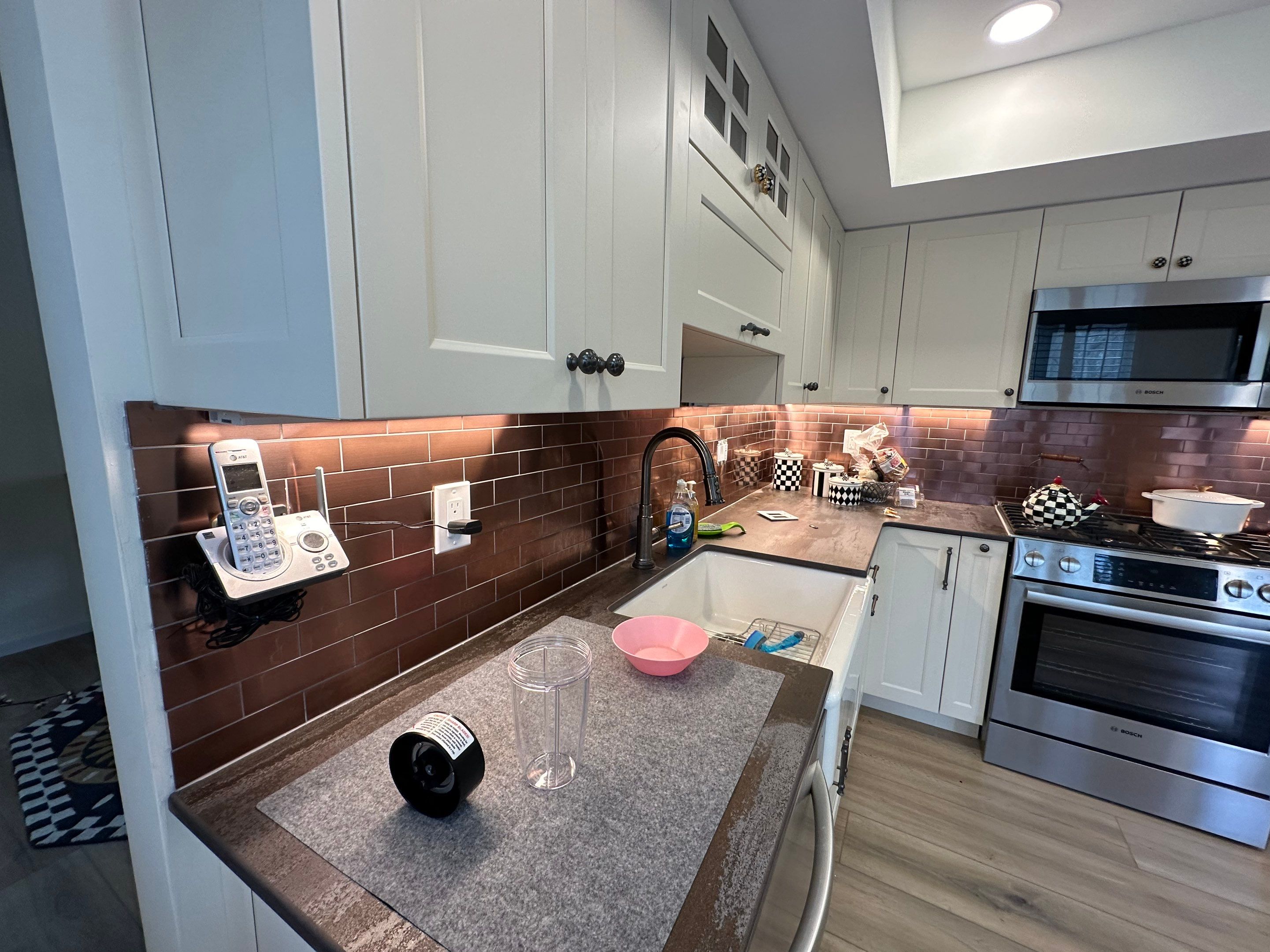 Kitchen Remodel using Cabinets by Home Concepts Construction