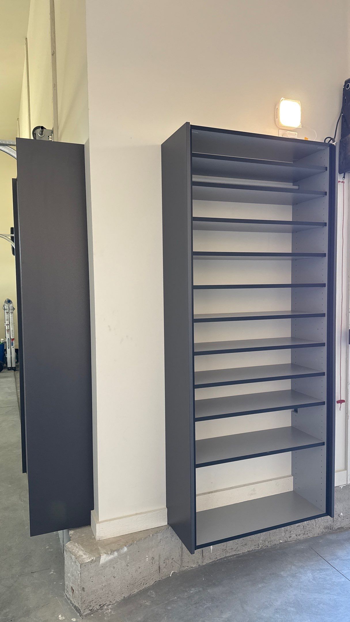 Shoe Storage Doesn't Always Have to Look Boring by Banner Garage