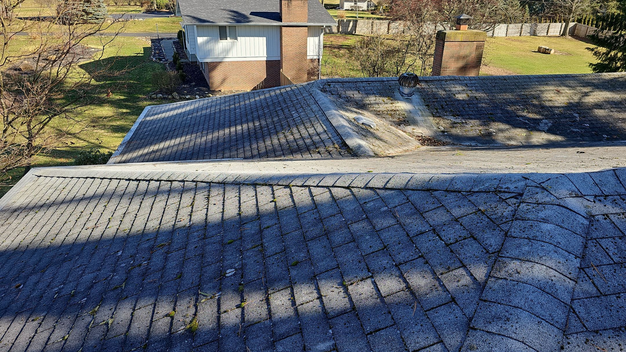 Atlas Pinnacle, Color, Burnt Hickory, Drip Edge, Color, Royal Brown by Eagle Eye Roofing