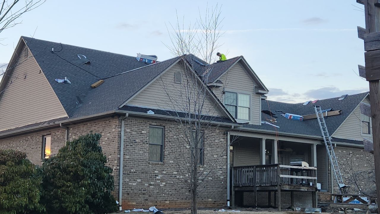 GAF Weathered Wood and Custom Copper by Just In Time Roofing and Restoration